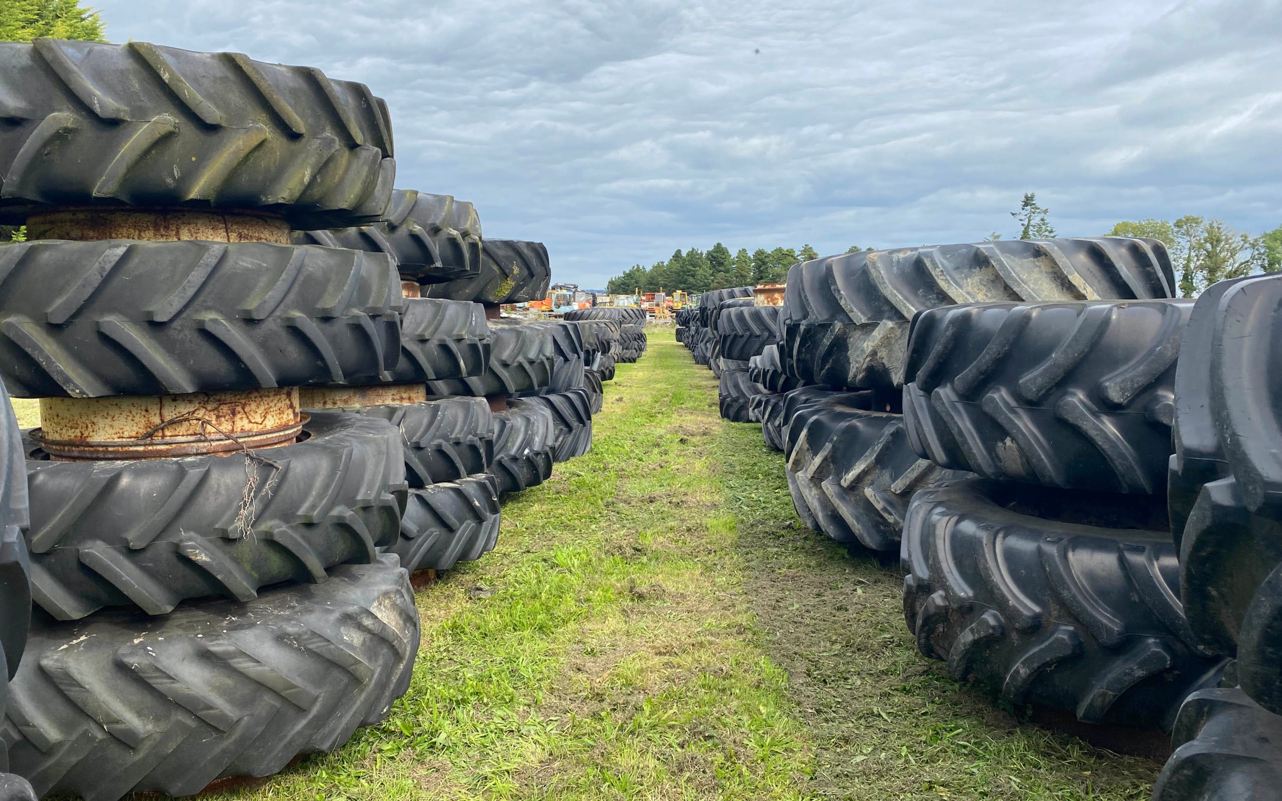 A huge selection of tyres and wheels will feature in the auction