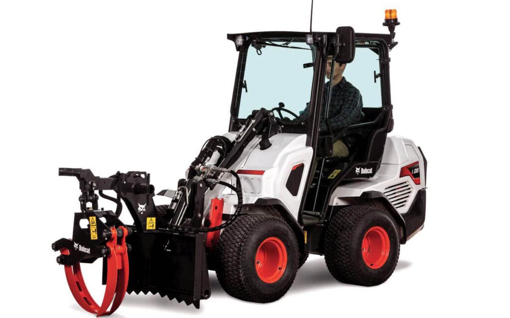 The log grapple is intended to increase the versatility of Bobcat machines