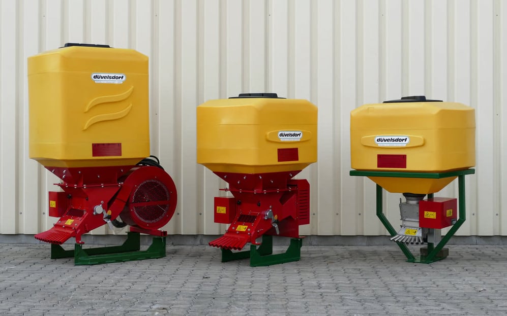 Duvelsdorf makes a range of seeders with a remote control system available on all machines
