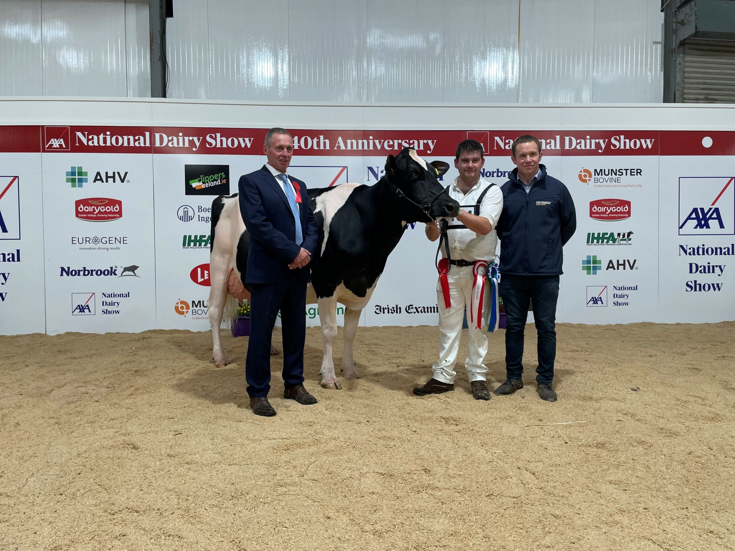Confined Champion: Coolroehouse Real Seal Sooty, exhibited by Paul Murphy