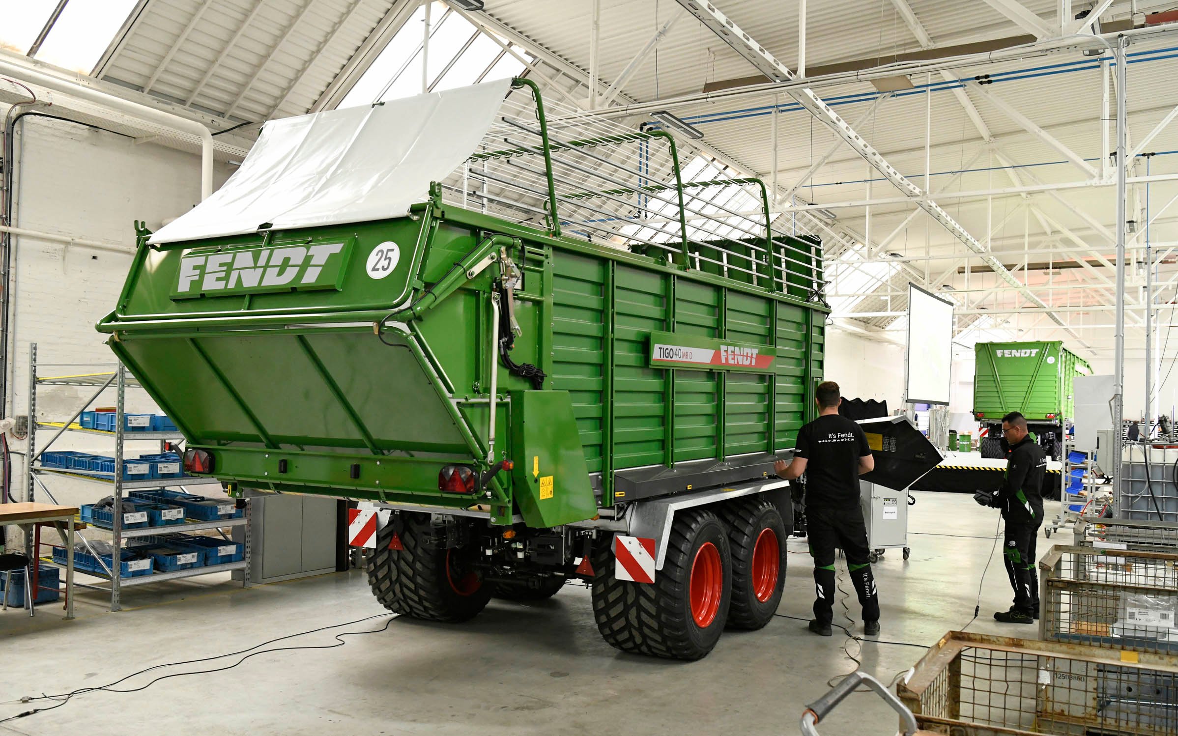 Production continues under the old roof but with new assembly facilities
