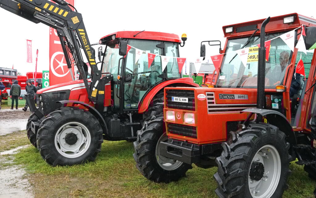 Less sophisticated tractors are easier to come by with Tumosan having machines ready to despatch at the factory