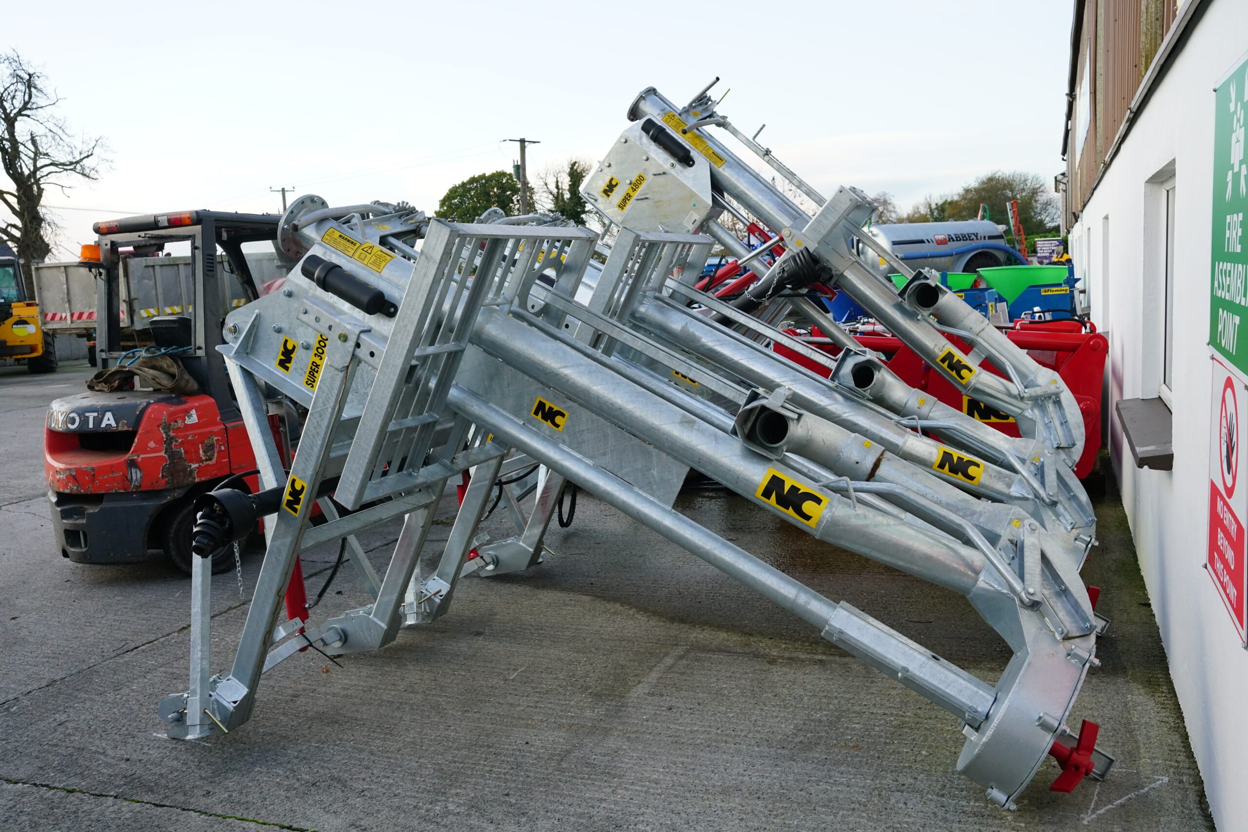 The sale of slurry equipment of all sorts is booming at present