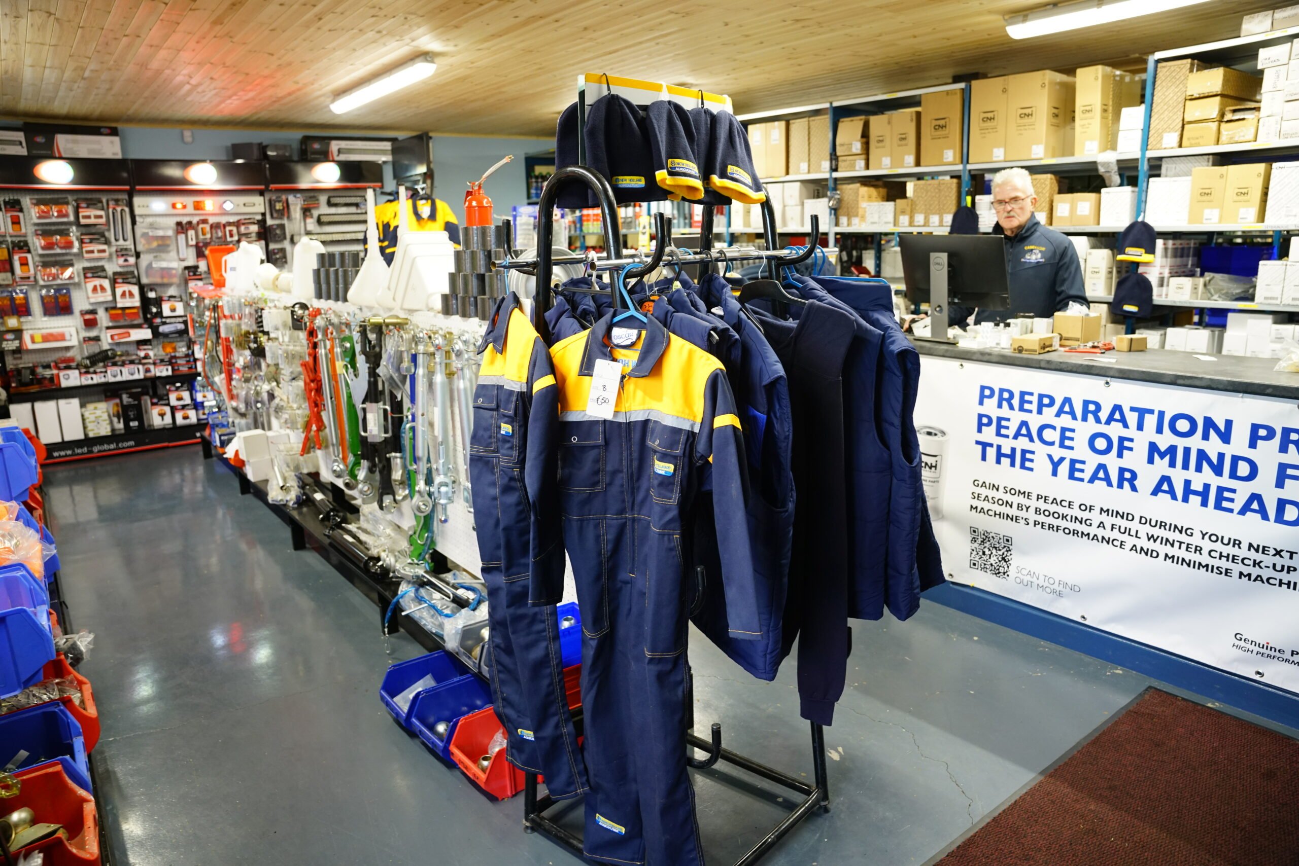 The parts department and retail area had already been modernised with more upgrading and expansion of the premises to come