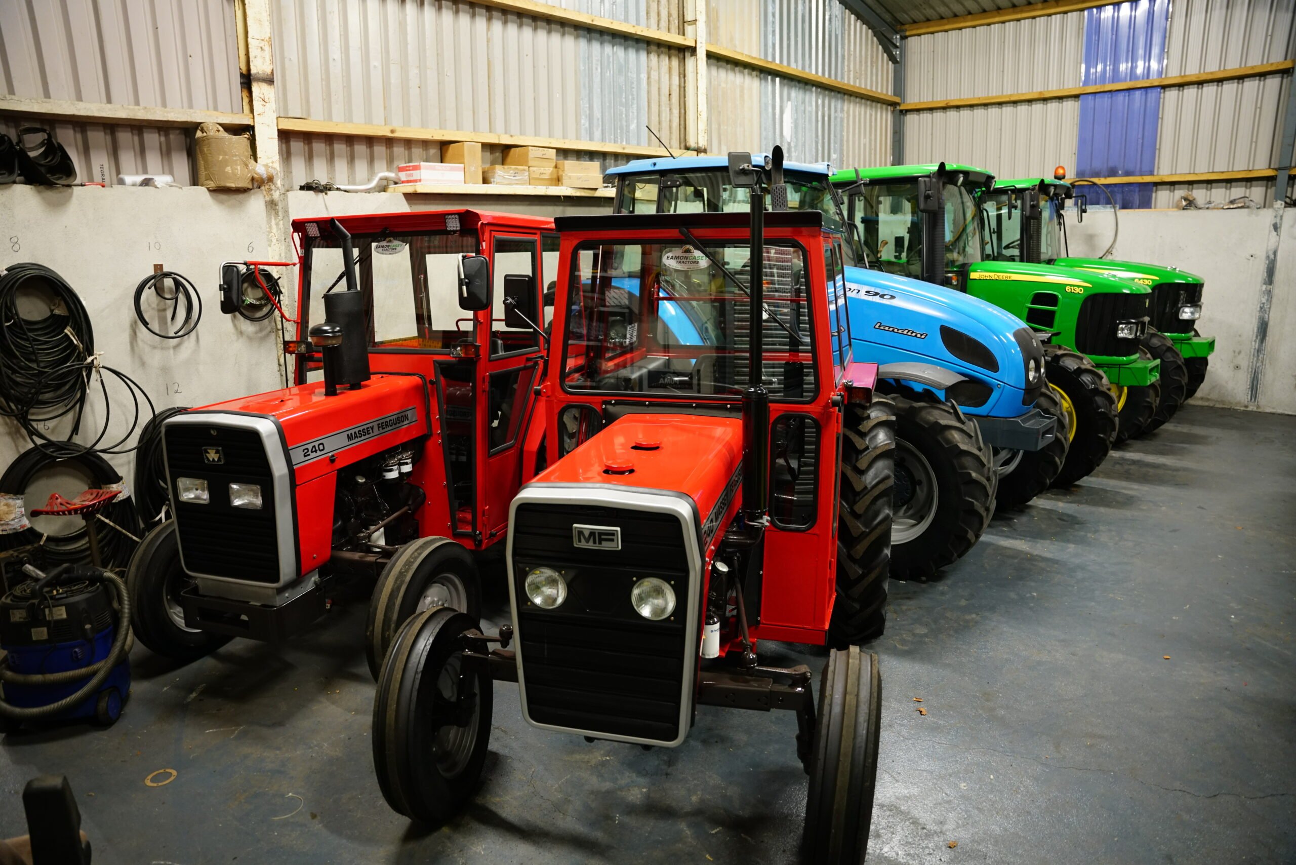 Bob's father, Eamon, continues in business in his own right, refurbishing classics to a high standard