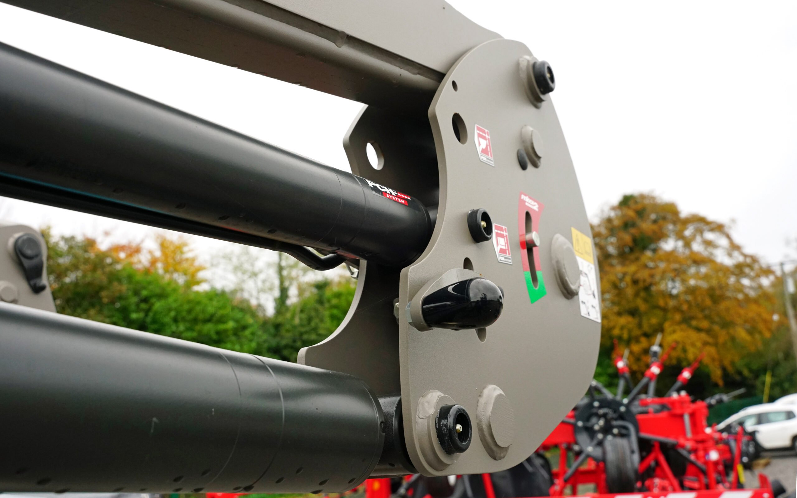 Mounting a loader should be quick and easy, having the correct bracketry is essential