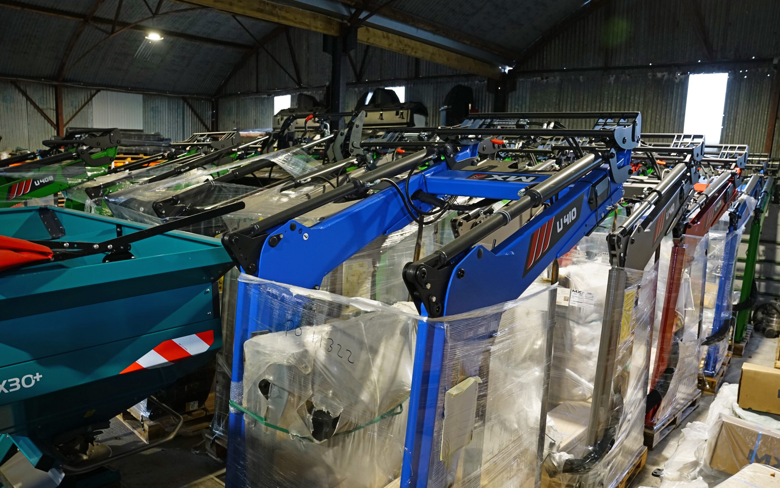 Retaining a good stock of the better selling loaders is important according to Farmec