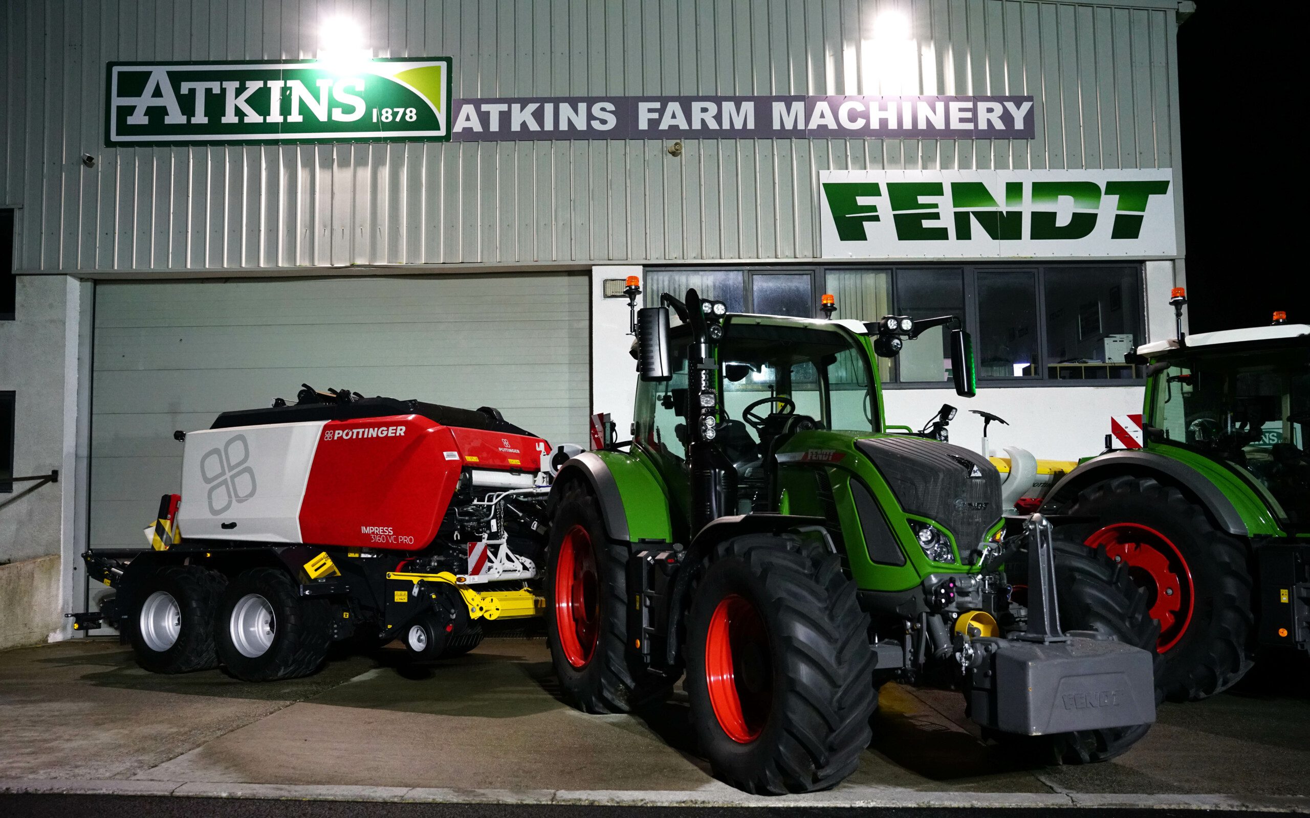 Atkins has built a successful outlet for both Fendt and Pottinger, its two main brands