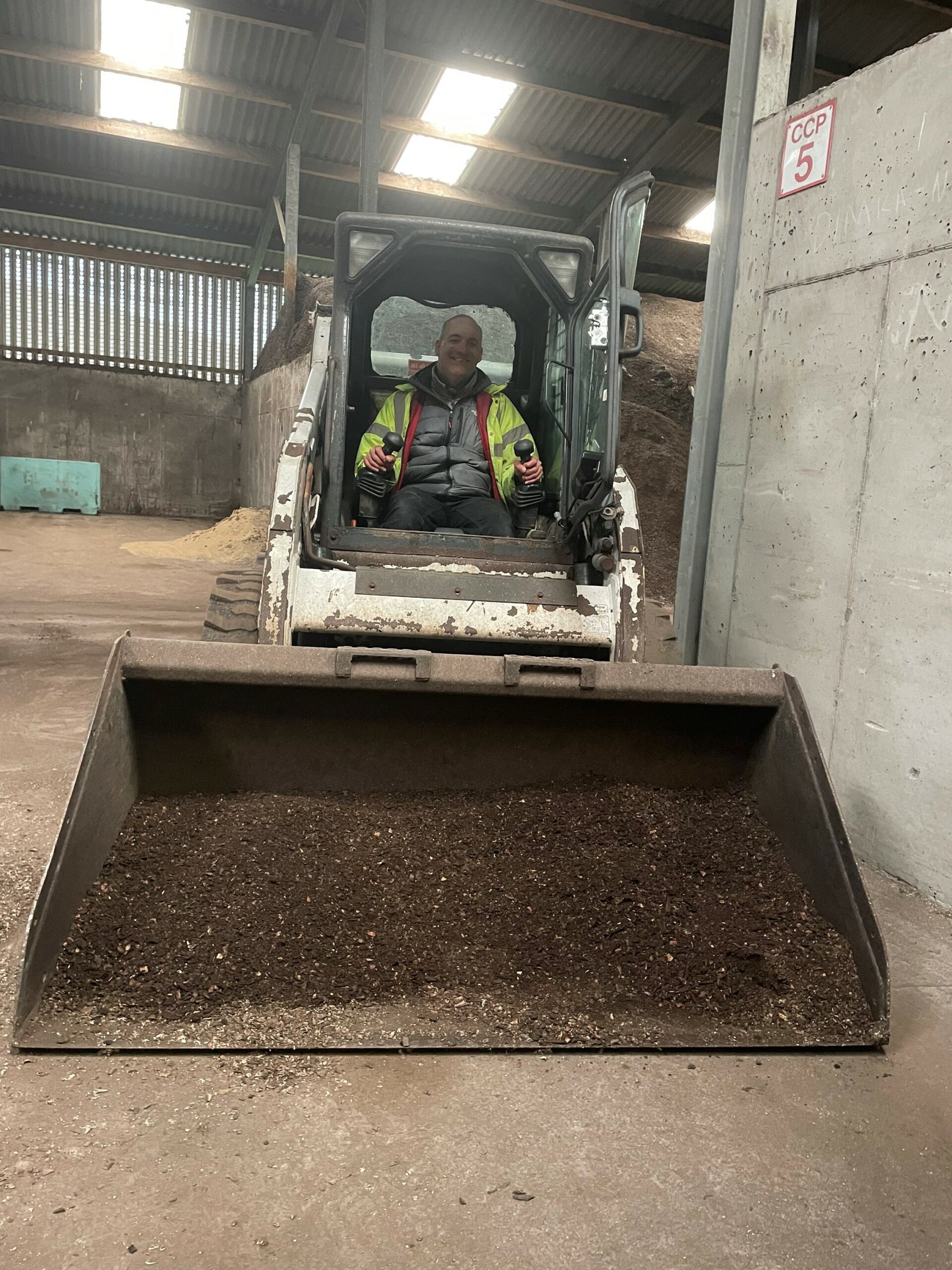 Declan Walsh working in the De Brún Iasc Teo factory