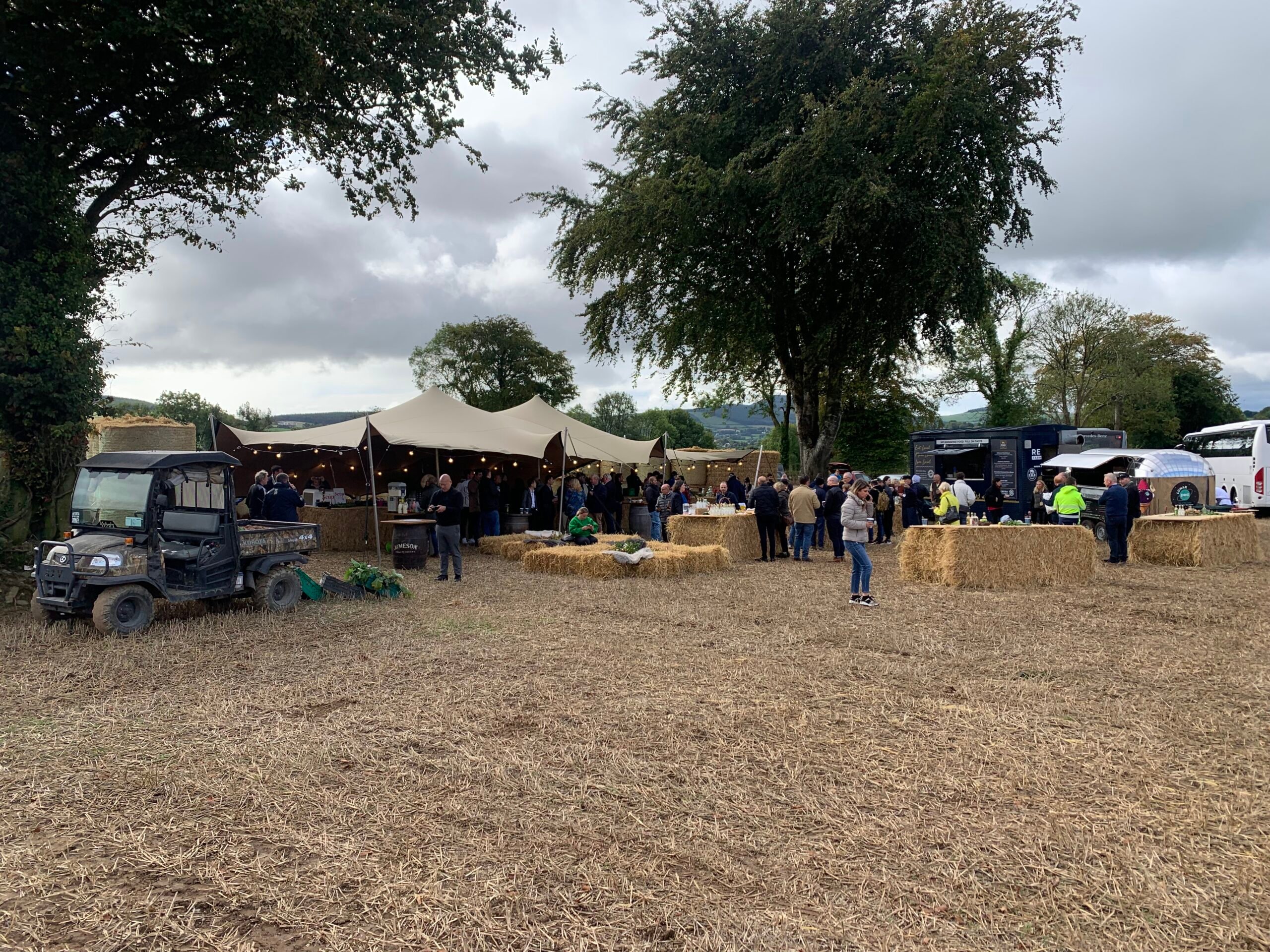 Local Wexford farm produce on display at the Redmond farm visit in September