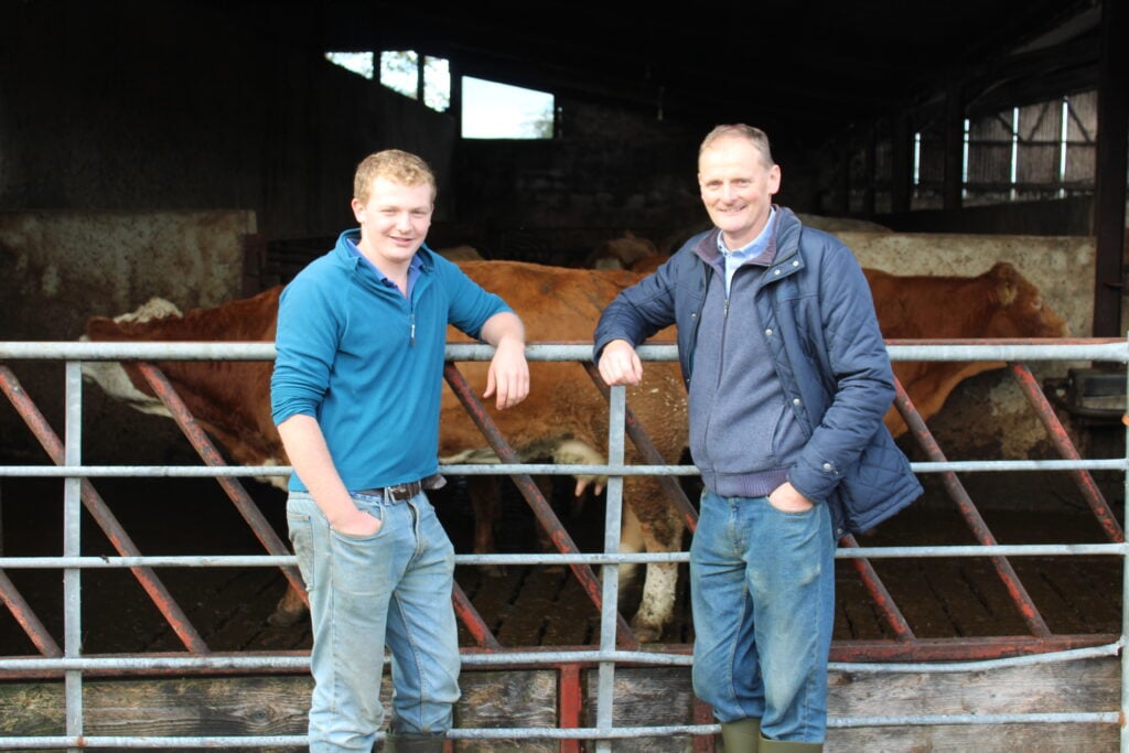 UFU president David Brown farms in partnership with his son Nial near Florenceourt in Co. Fermanagh