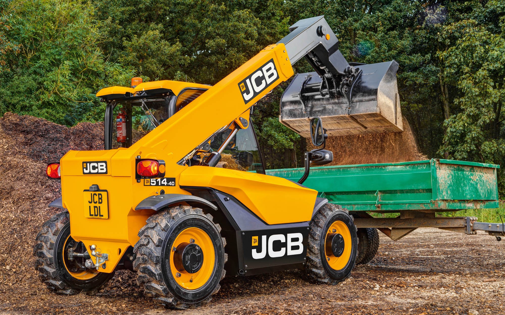 The new Loadall is still large enough to be useful on site