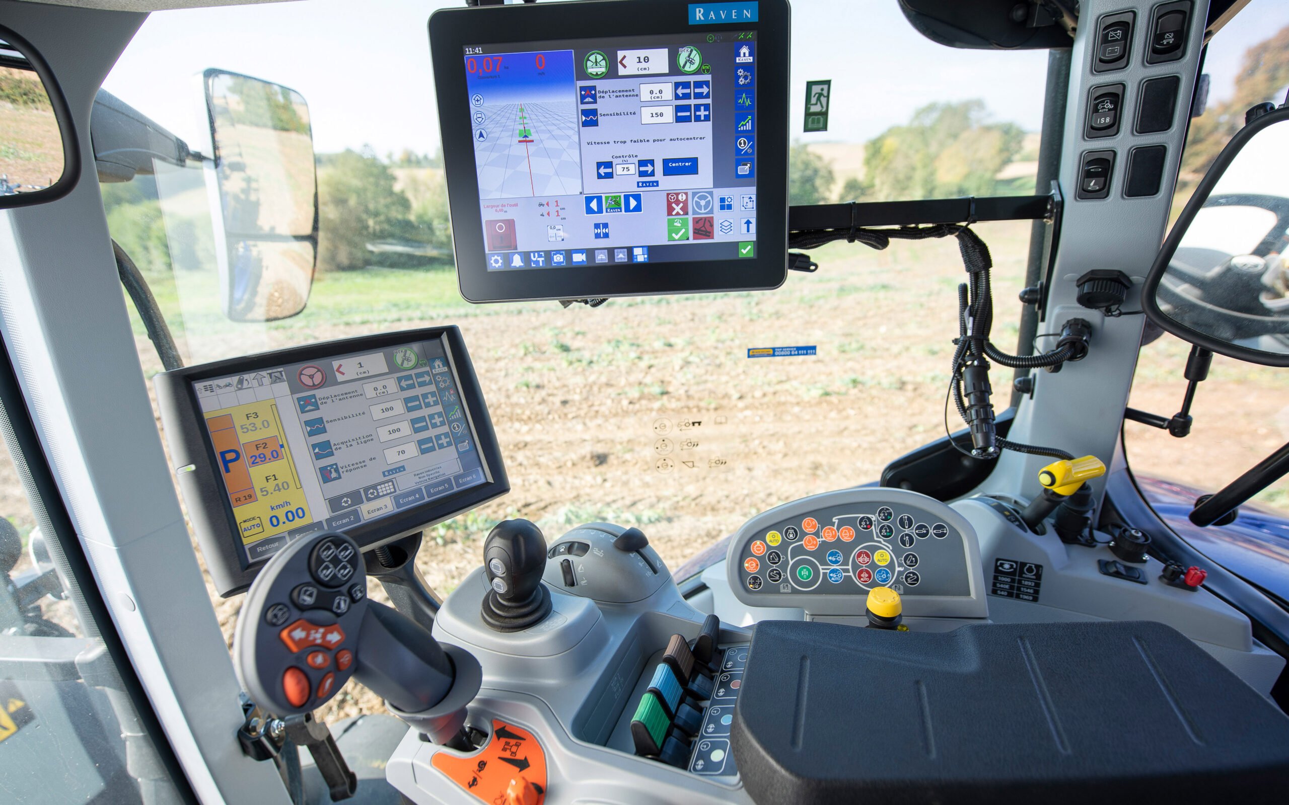 Another layer of electronics adds to the starship appearance of the T8 tractor range