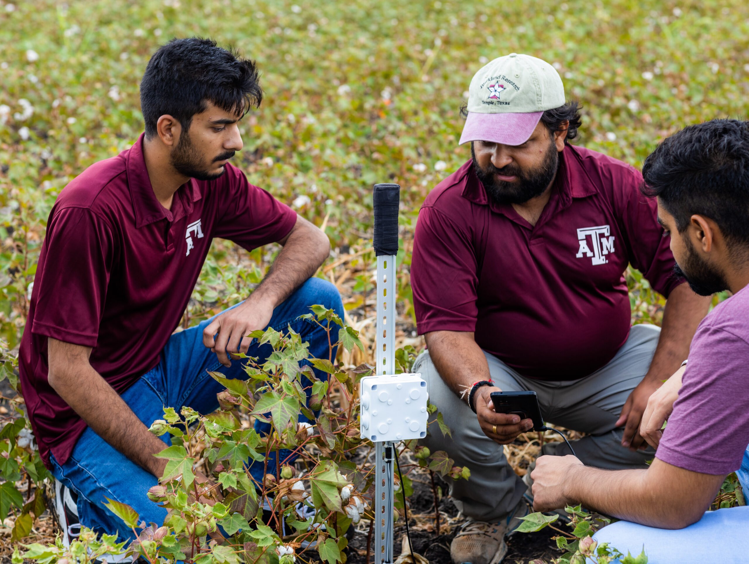 Researchers at Texas A&amp;M University trialing the technology. Image: Fearghal O'Donncha