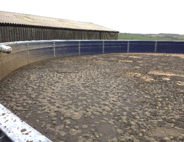 Digest-it-treated slurry