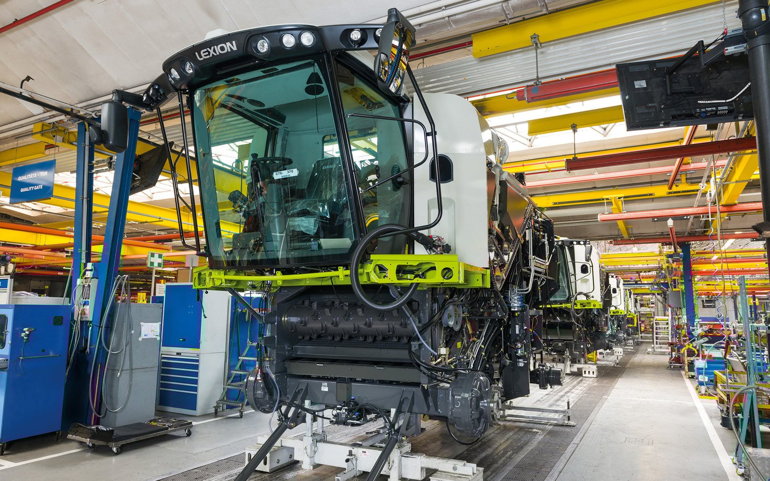 The factory at Harsewinkel has undergone a major update this year