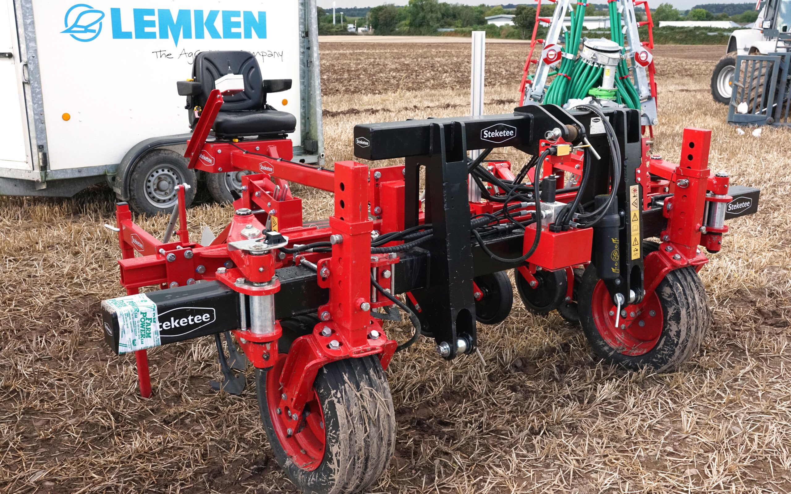 Doing away with the need for a manual operator on its Steketee hoes is one goal of Lemken