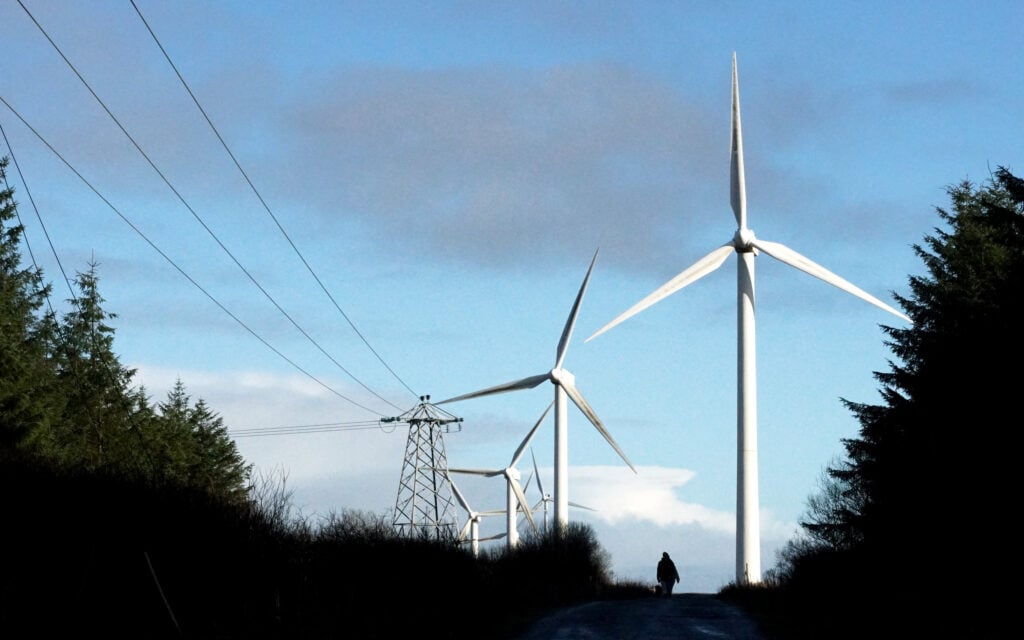 Energy harvested by turbines can be bottled as synthetic fuel