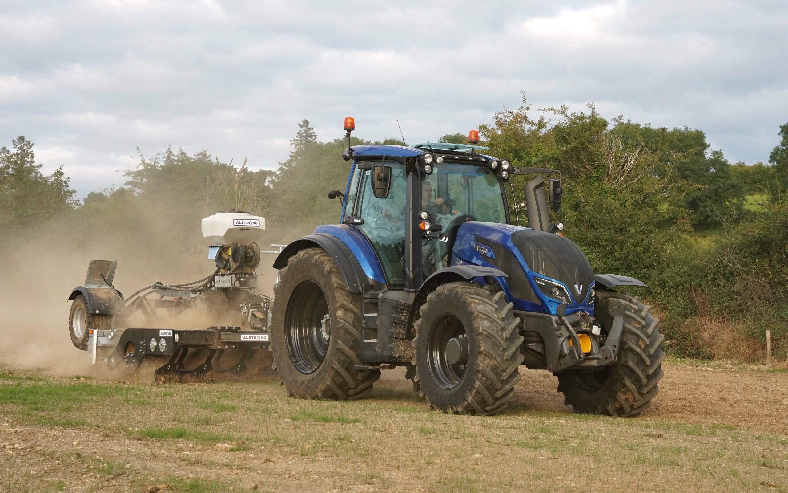 Speed is of the essence in making the best use of the Alstrong Auctus, a development of the firm's aerating roller