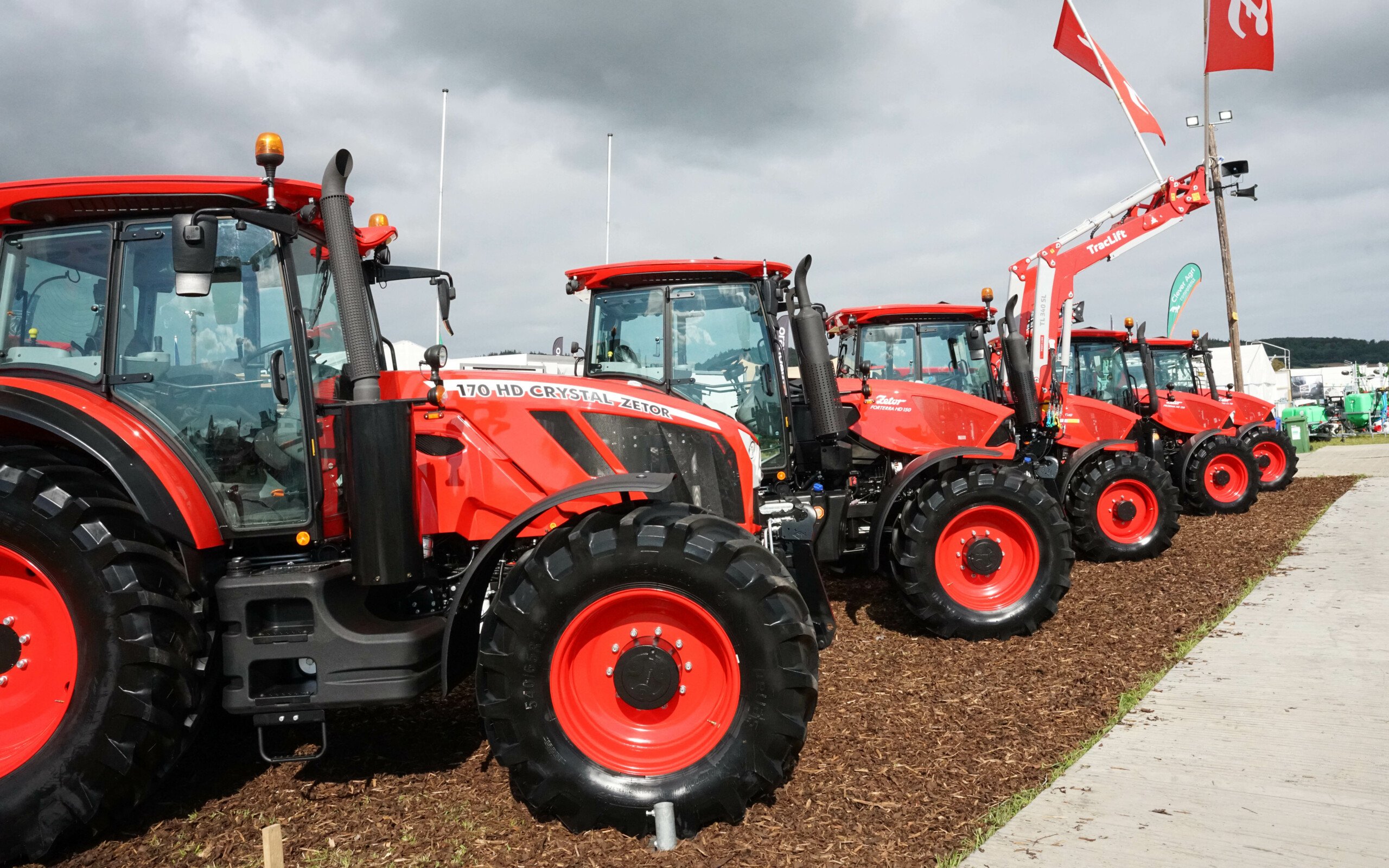 Zetor were one of the few tractor manufacturers to attend the Ploughing in 2022
