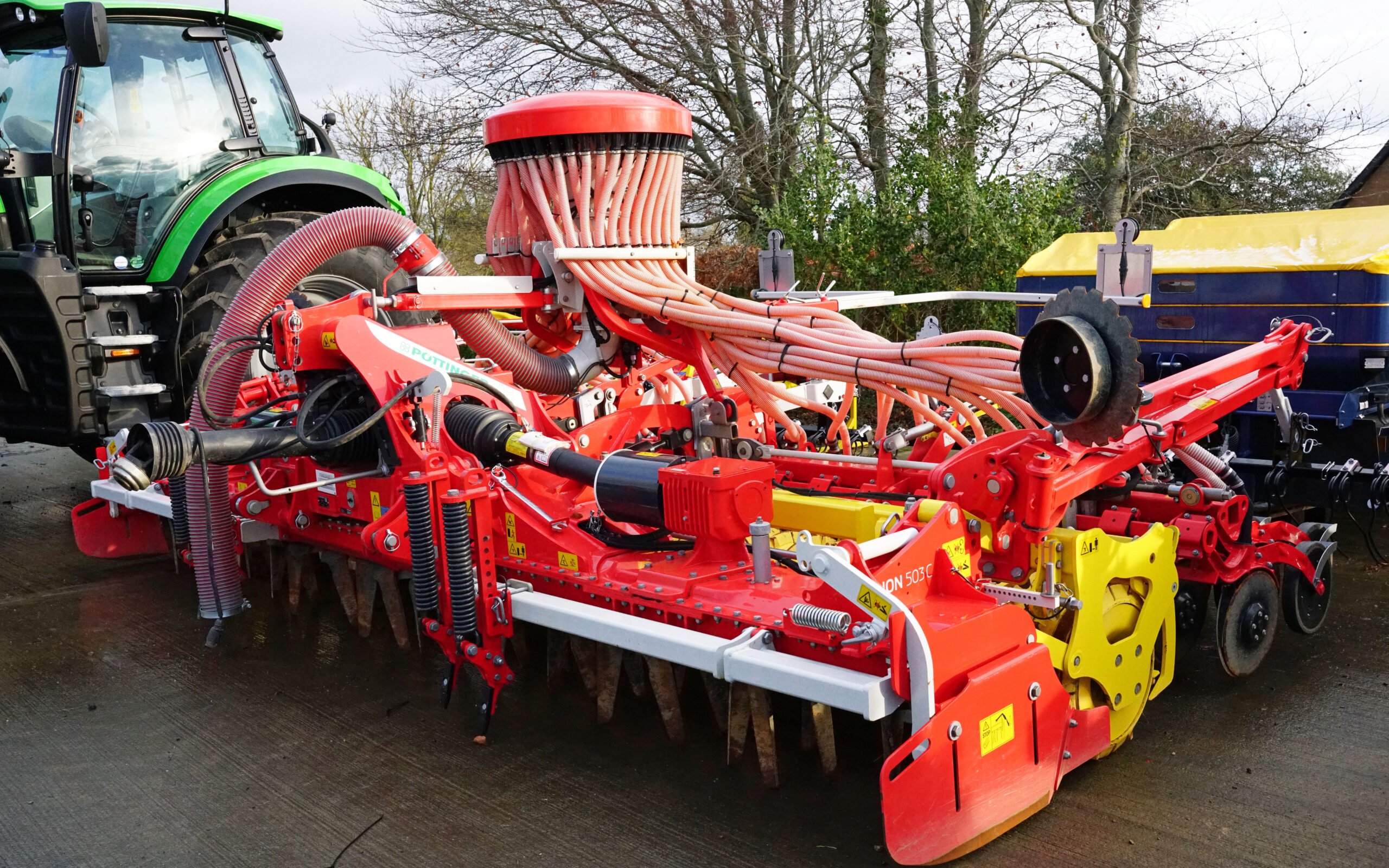 General tillage equipment is an important part of the business and Quaile's rely on Pottinger to serve that sector