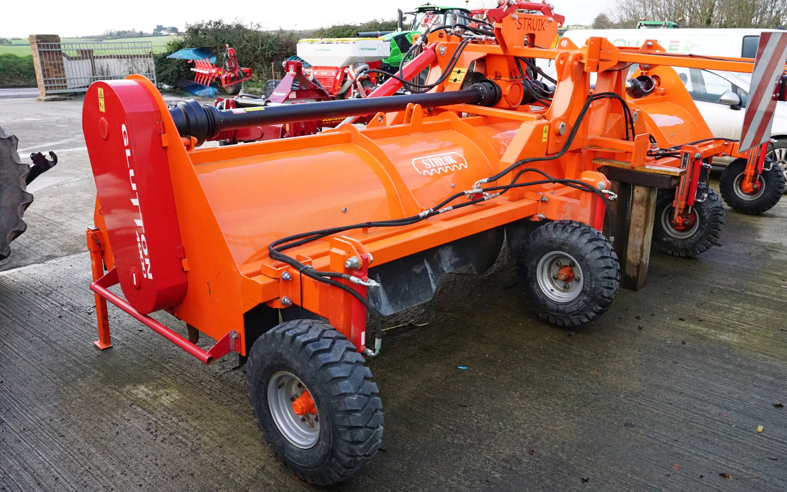 Struik haulm toppers from the Netherlands compliment the rest of the Potato equipment range