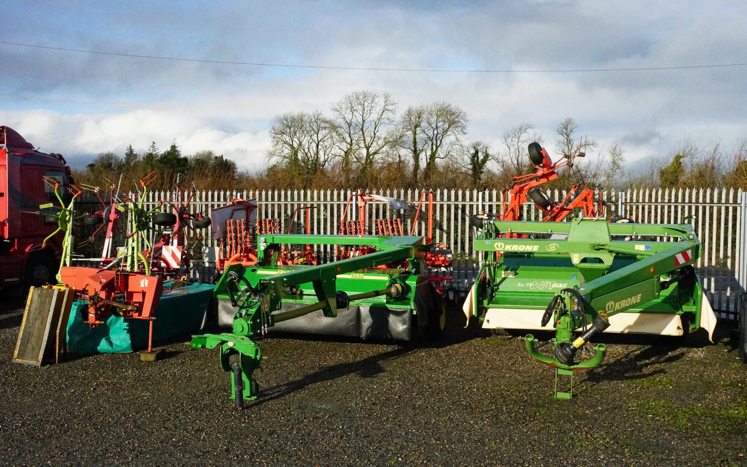 There is a growing demand for good used grassland equipment as farmers turn back towards doing the cutting and turning themselves