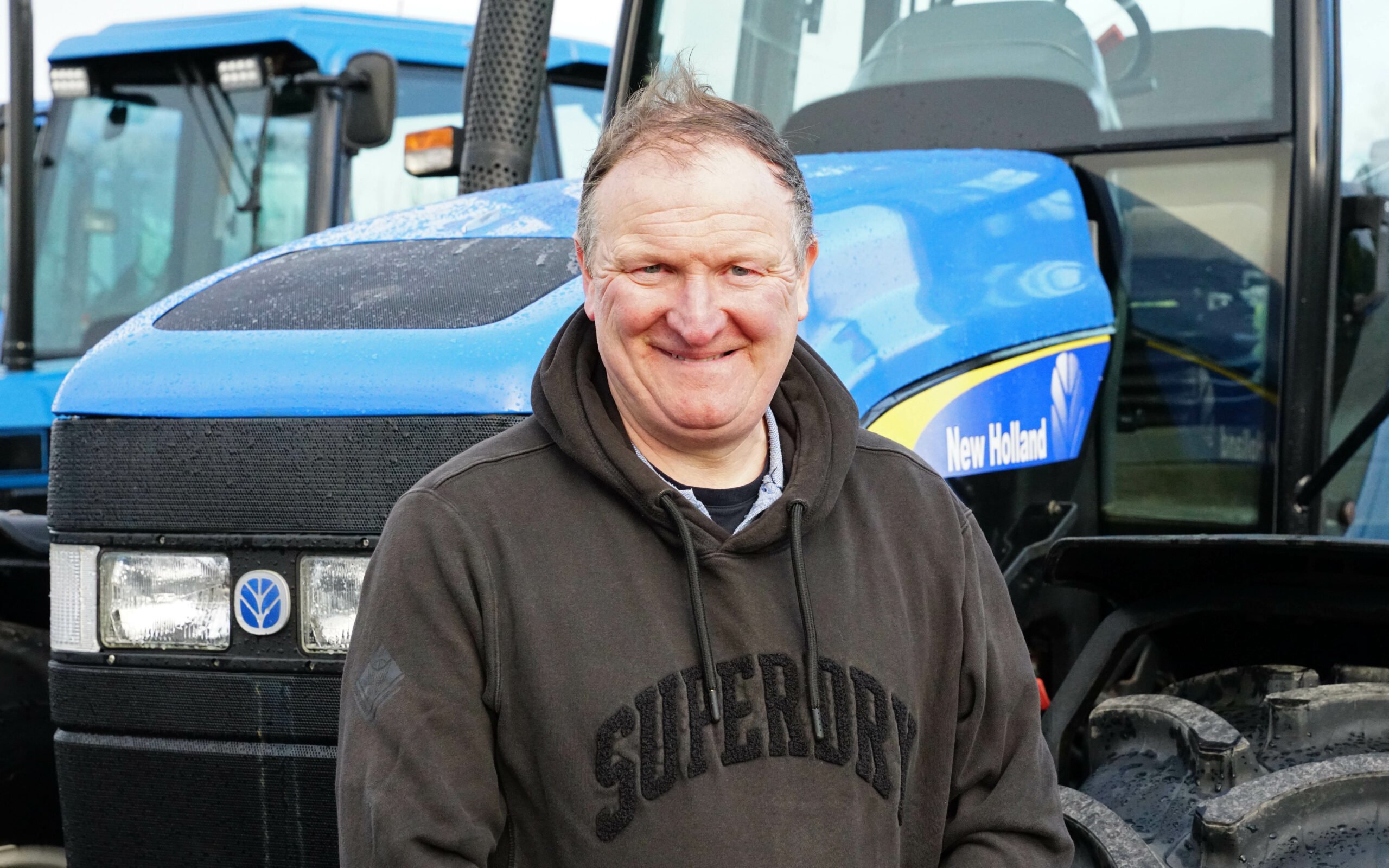 Mike Butler trades in used New Hollands and the occasional Case from his base in Co. Tipperary