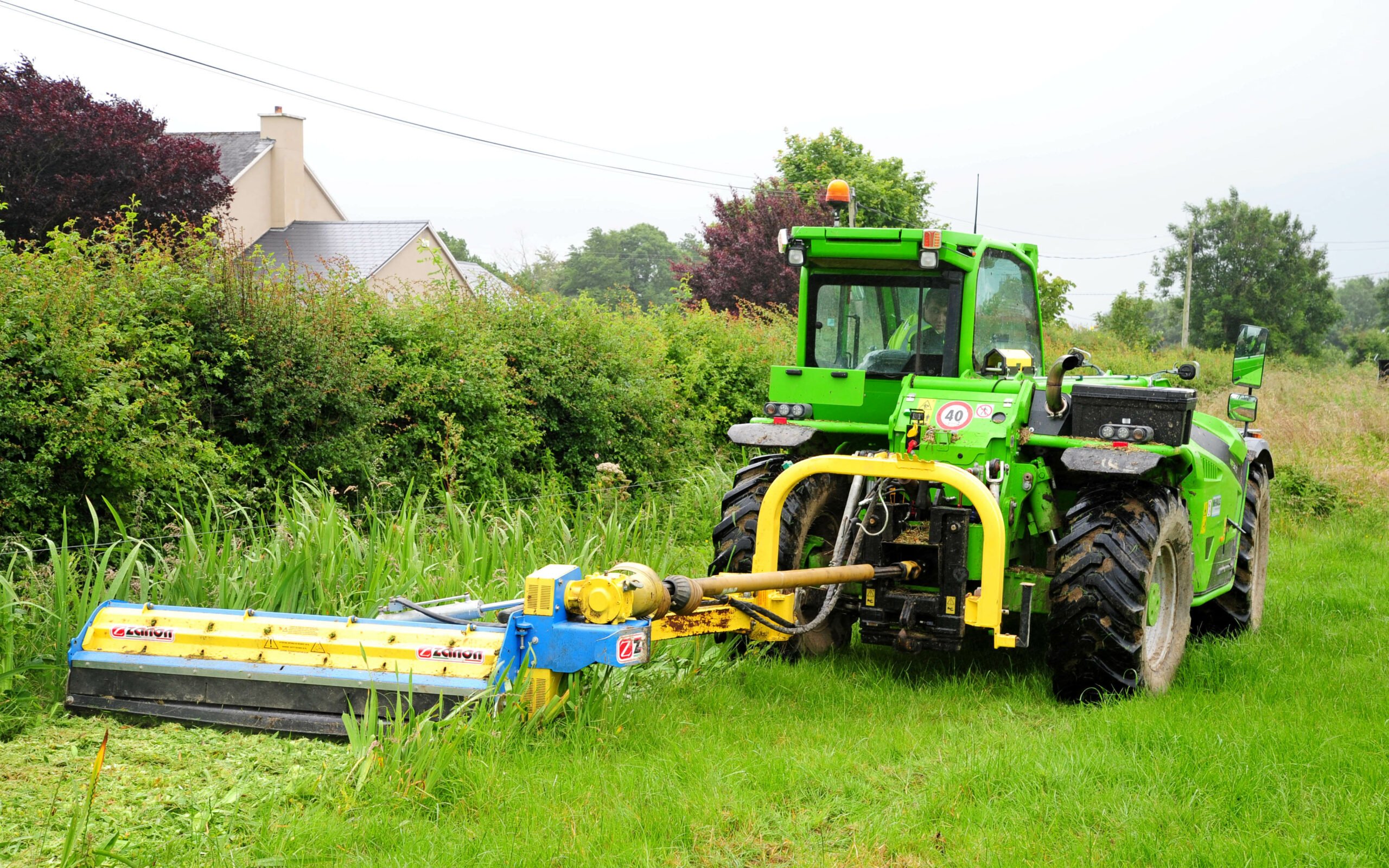 The Multifarmer is Merlo's answer to a tractor fitted with a loader