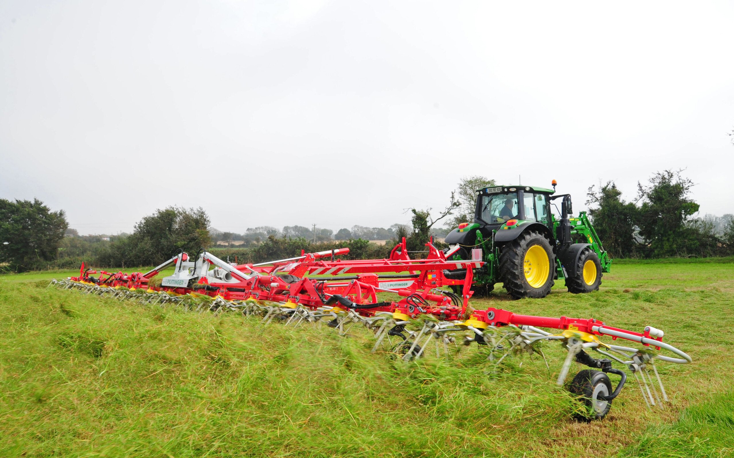 Wider machines will mean fewer passes, keeping the weight off the soil