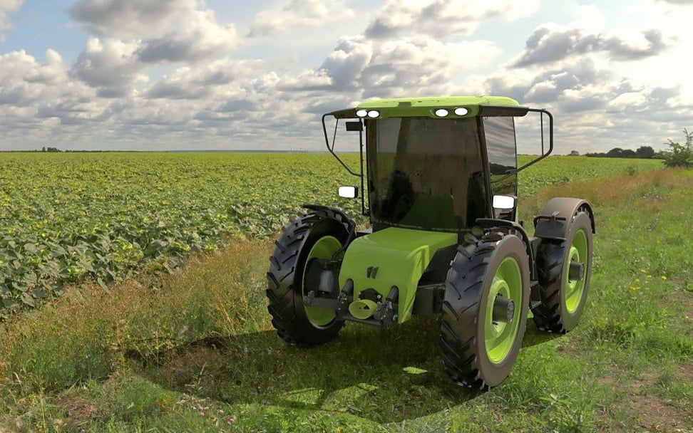 The H2Trac was designed to be most suitable for row crop work