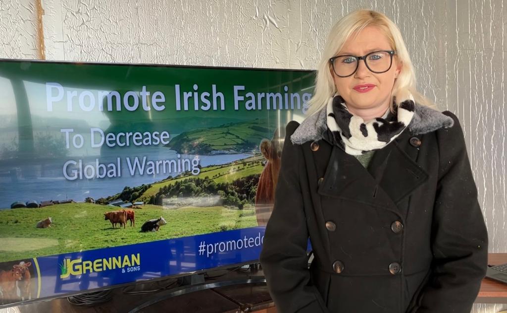 Agri-influencer and farmer Louise Crowley. Image: Agriland