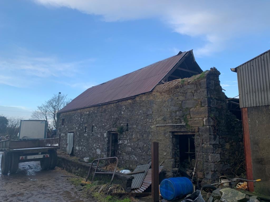 The building had fallen into disrepair before restoration took place