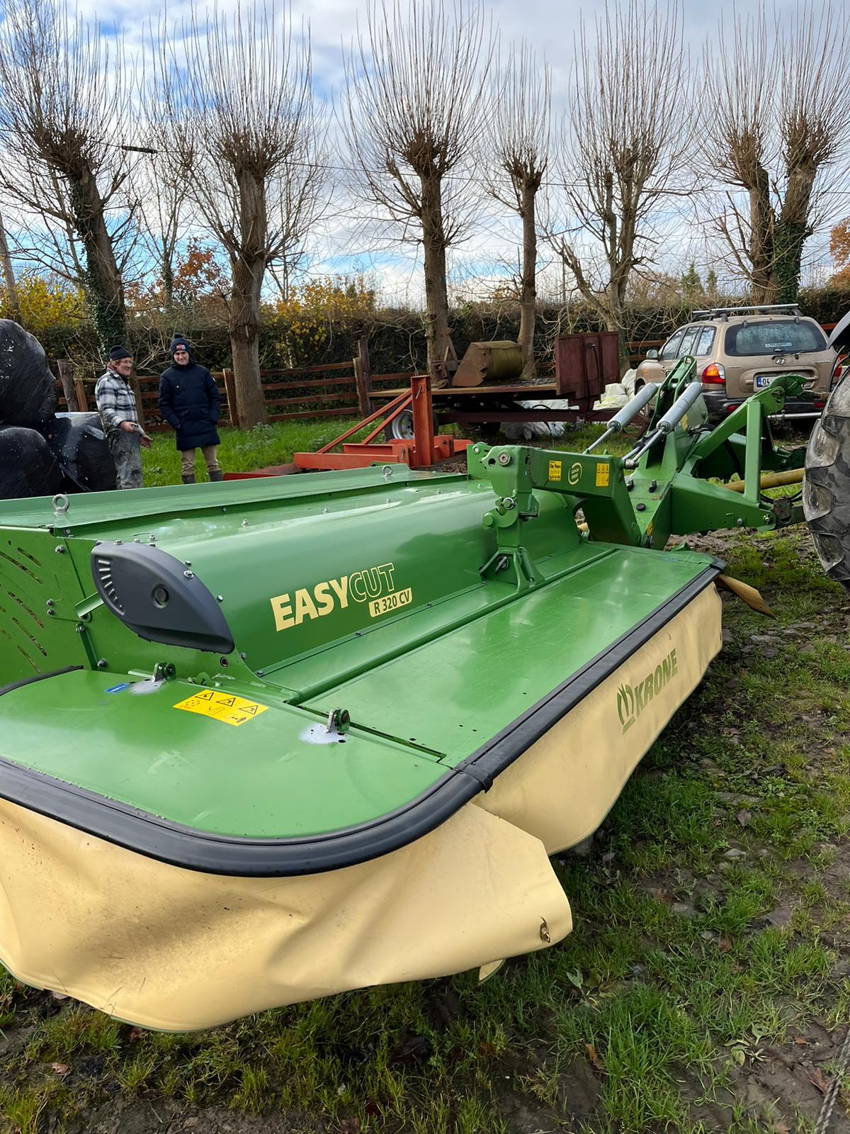 2017 Krone mower