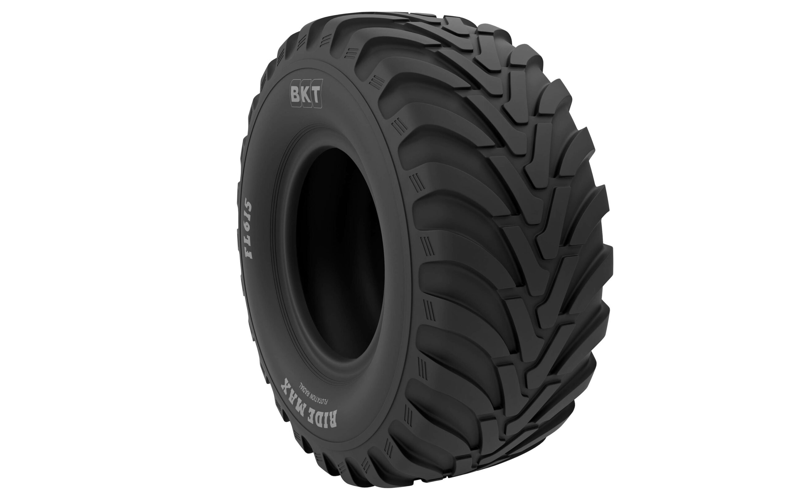 The new Ridemax FL 615 tyre from BKT is said to be kinder to the soil