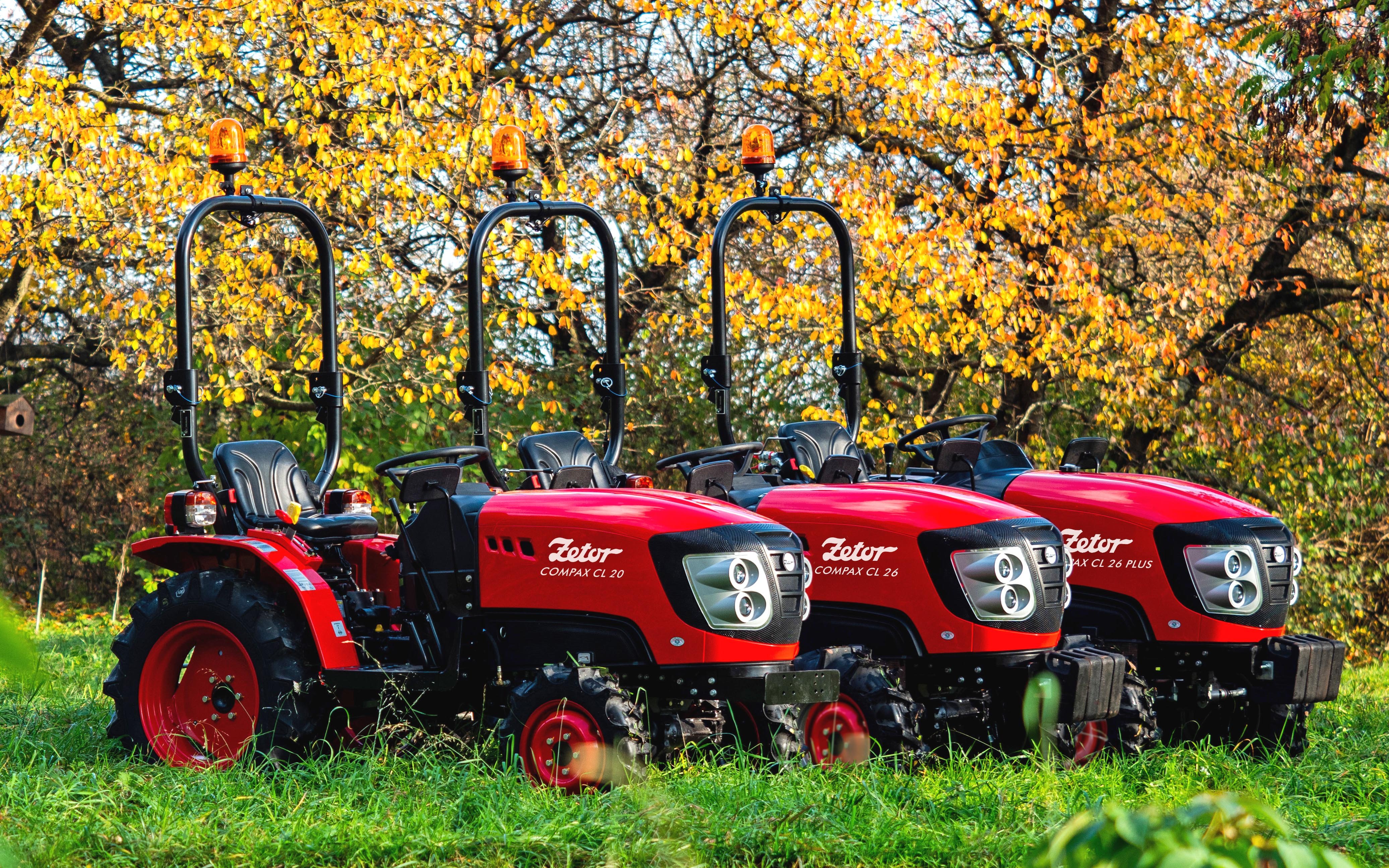 The three new models have two power outputs of 18.5hp and 24hp