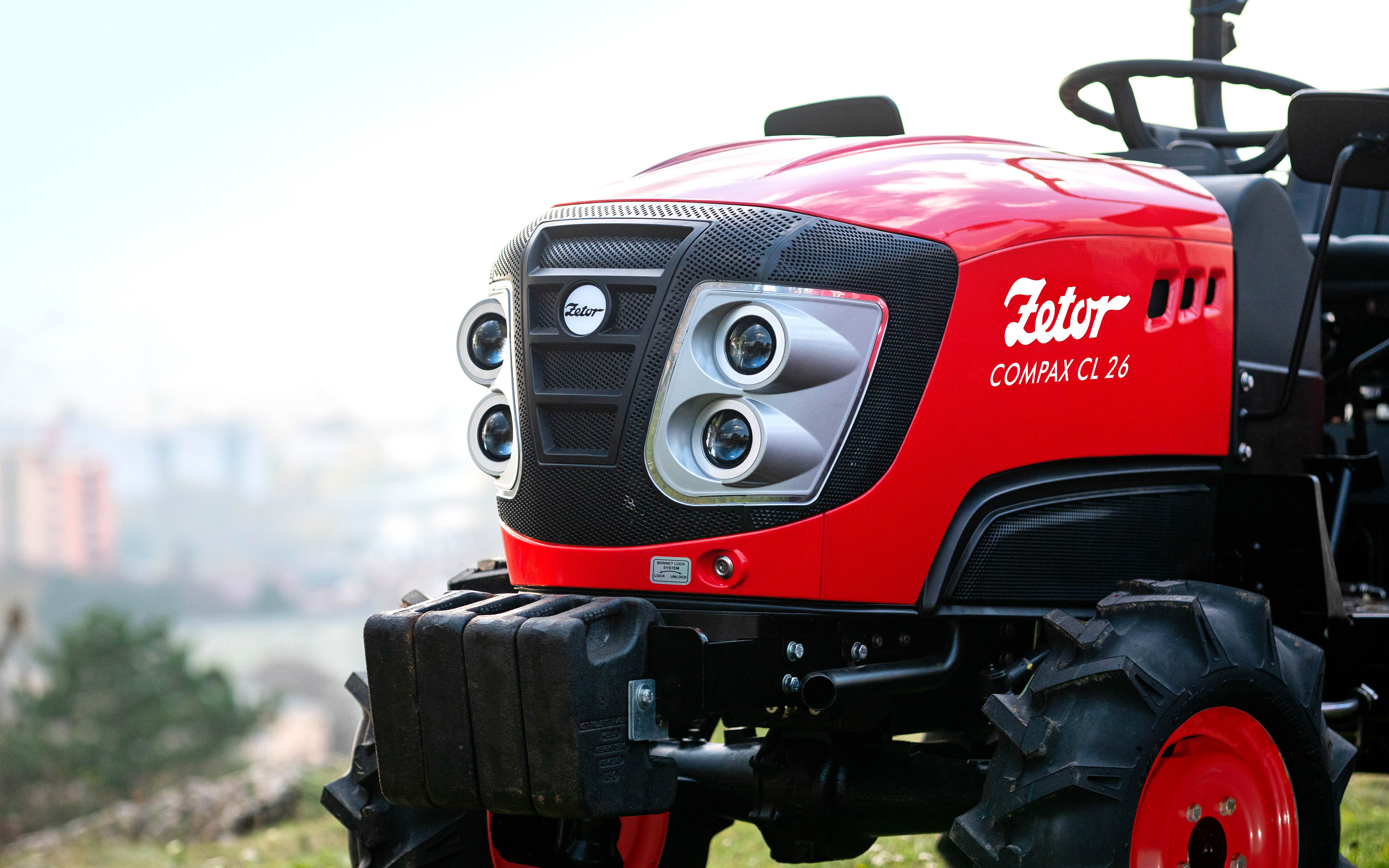 Although produced in collaboration with VST Tiller Tractors of India, the new tractors carry European styling