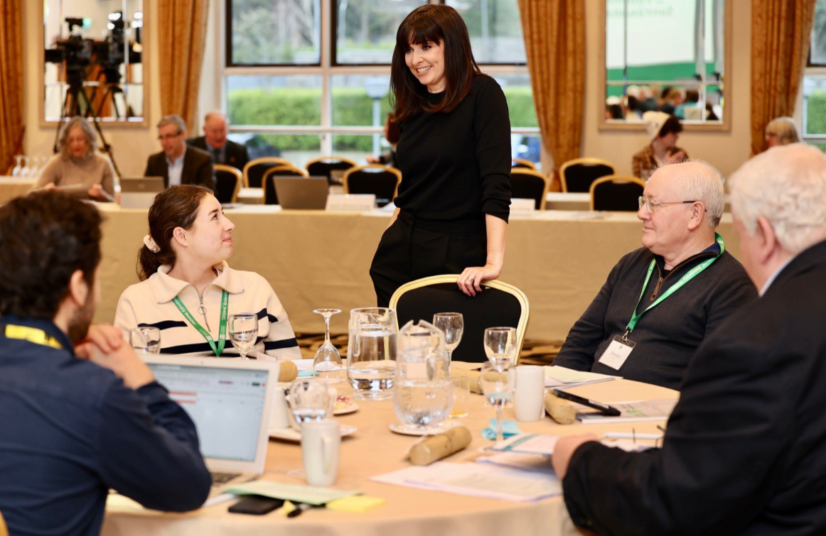 Dr. Aoibhinn Ní Shúilleabháin, chairperson of Citizens’ Assembly on Biodiversity Loss Source:@CitizAssembly