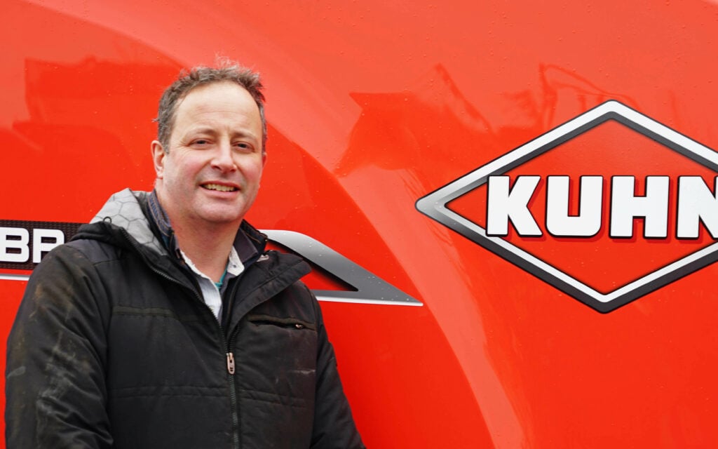 Even though the Kuhn stock is still fresh from the factory, Neville Cooke says that it is already generating interest