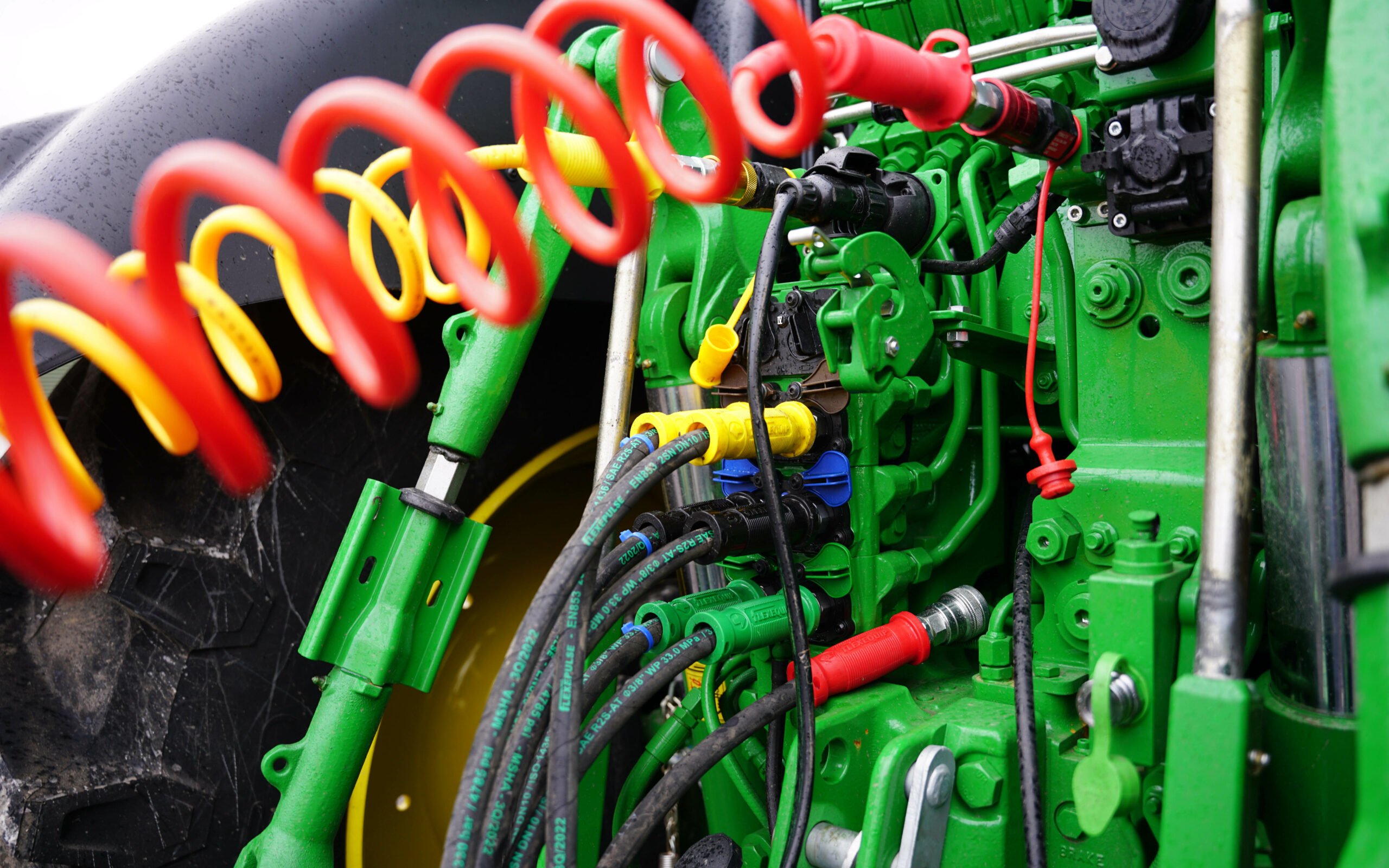 The complexity of modern machinery multiplies. Even a trailer may require multiple connections