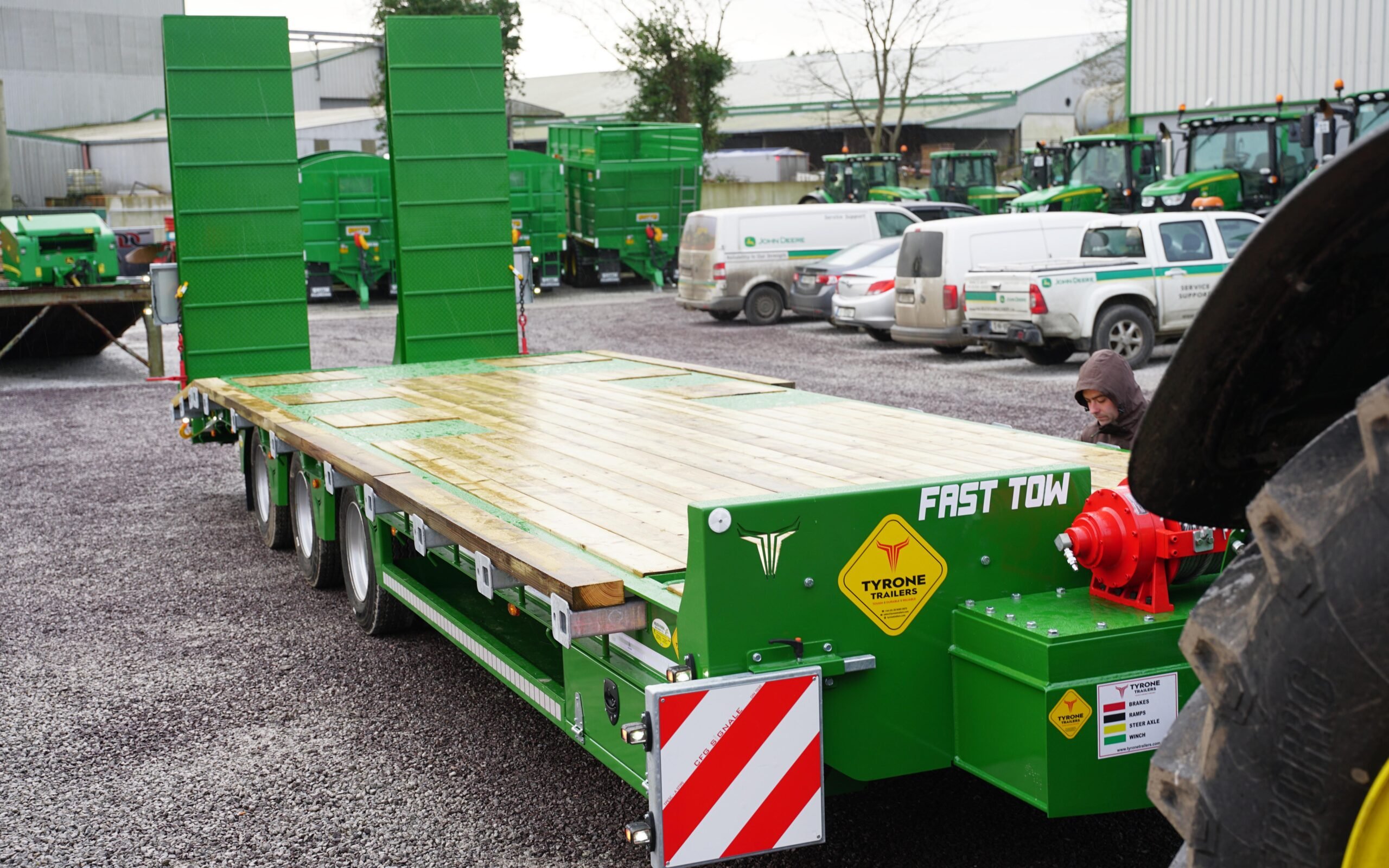 Many years of experience has gone into the design and manufacture of the trailers