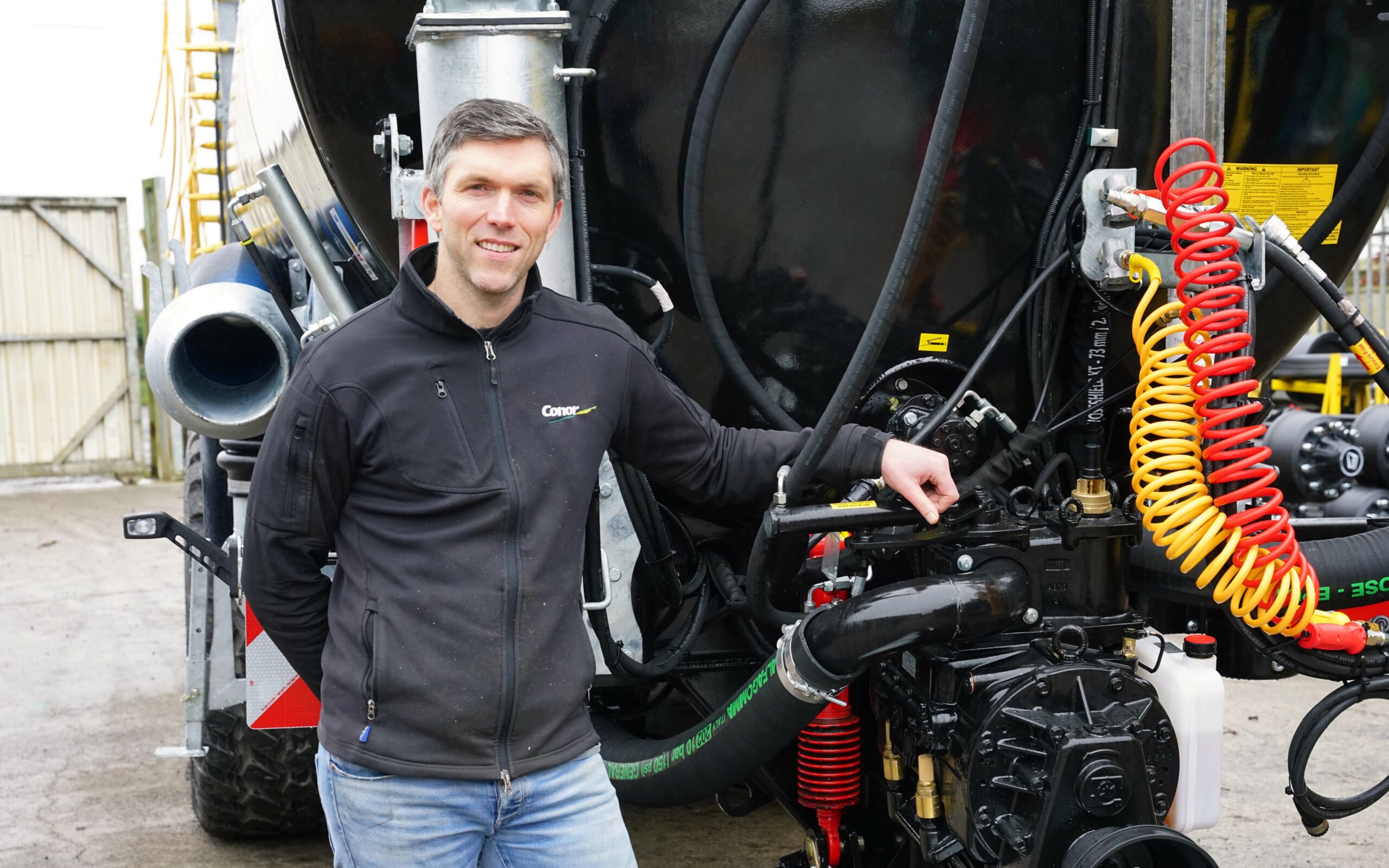 Barry O'Connor was brought up in an engineering environment although he later qualified in business studies
