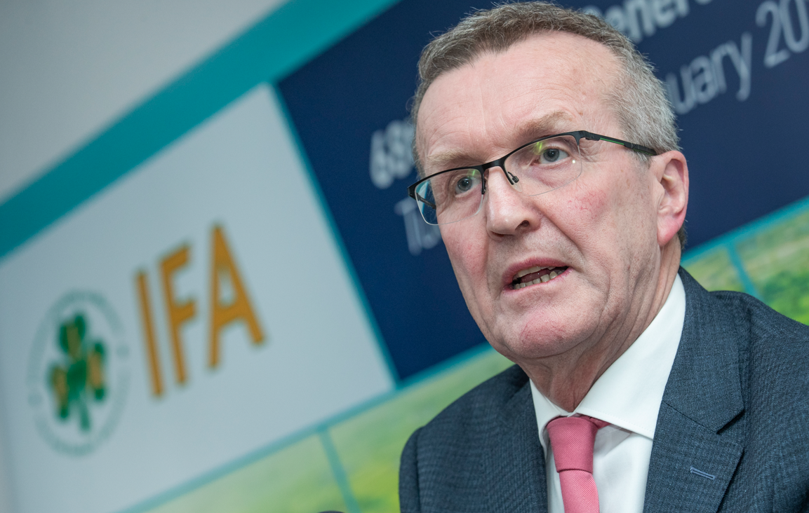 IFA President Tim Cullinan at the IFA's 68th AGM Image: Finbarr O'Rourke