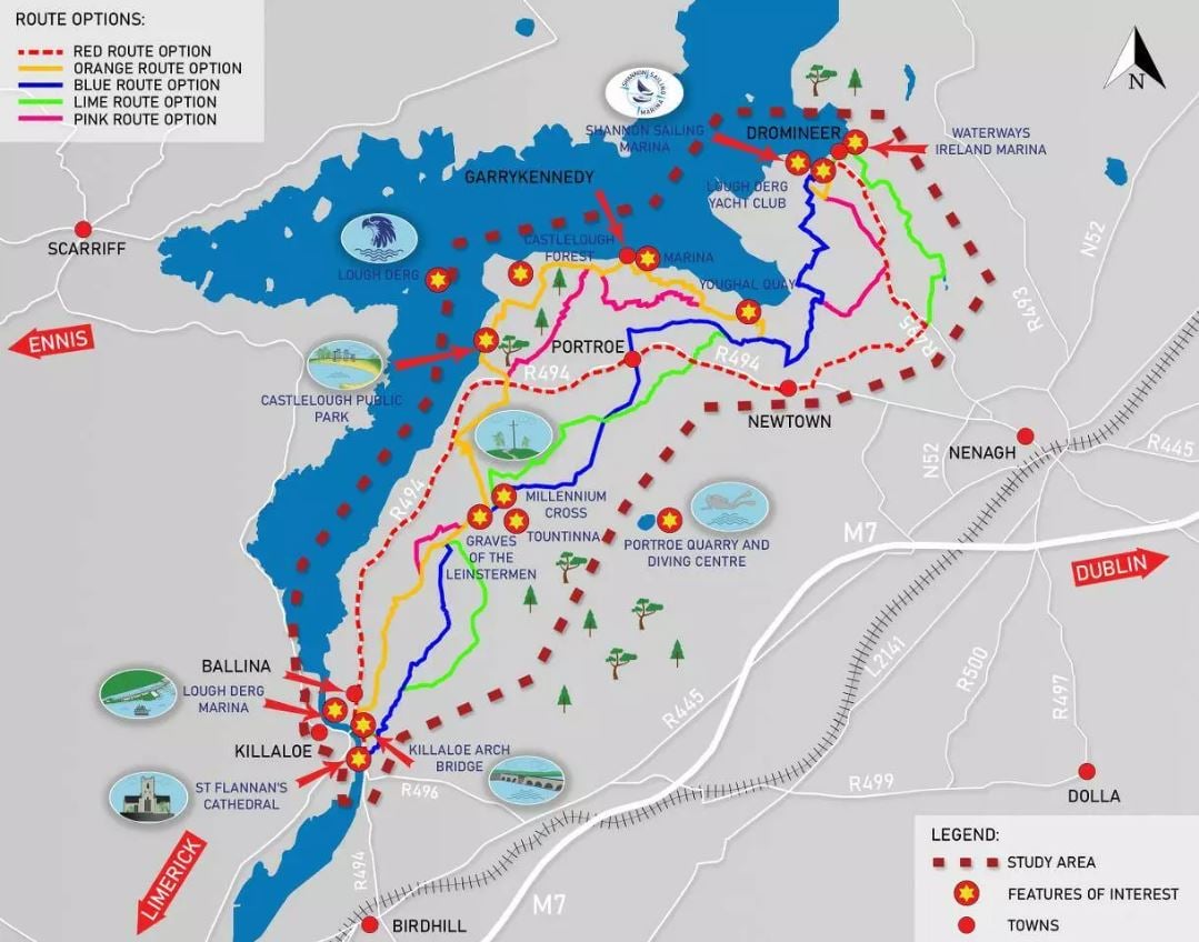 Source: Lough Derg Greenway website