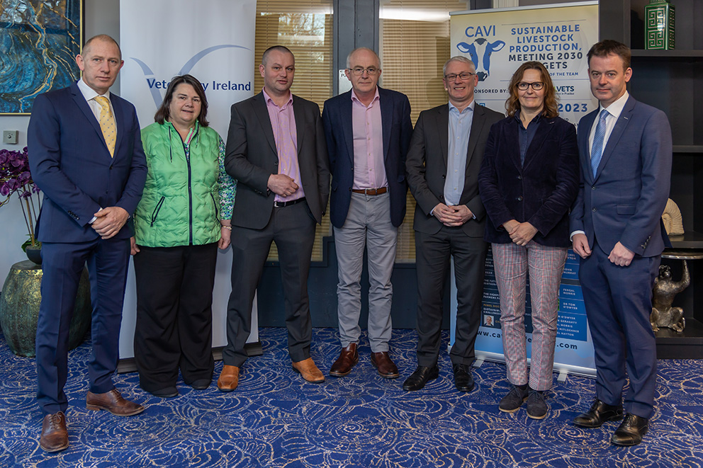 L-R: Conor Geraghty; Doreen Corridan; Donal Lynch; Donal Murphy; Fergal Morris; Rachel Hayton and Finbarr Murphy. Image: Paul Moore