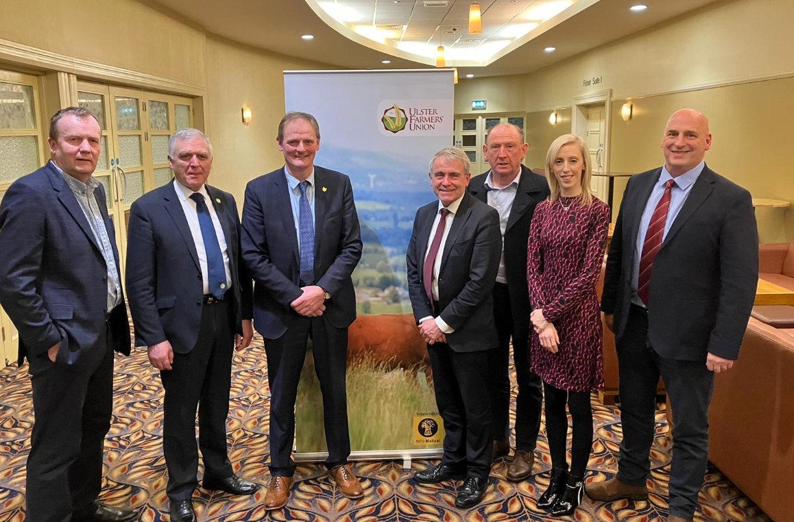Ulster Farmers' Union Co.Armagh roadshow January 2023 Source: @UFUHQ