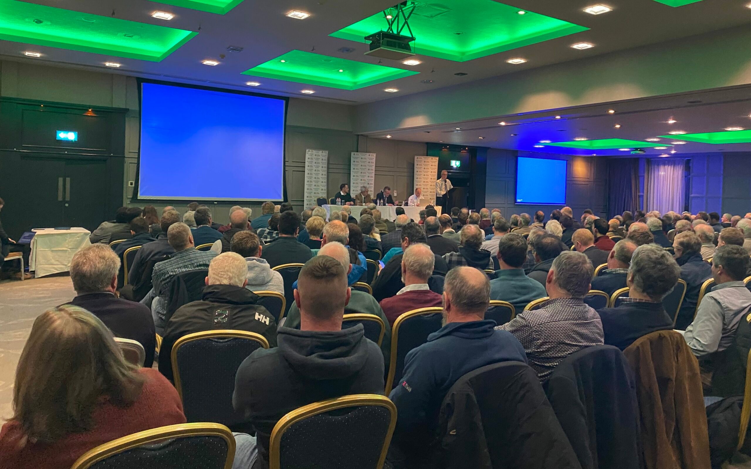 James Smyth of ICM speaking at the IFA National Sheep Meeting