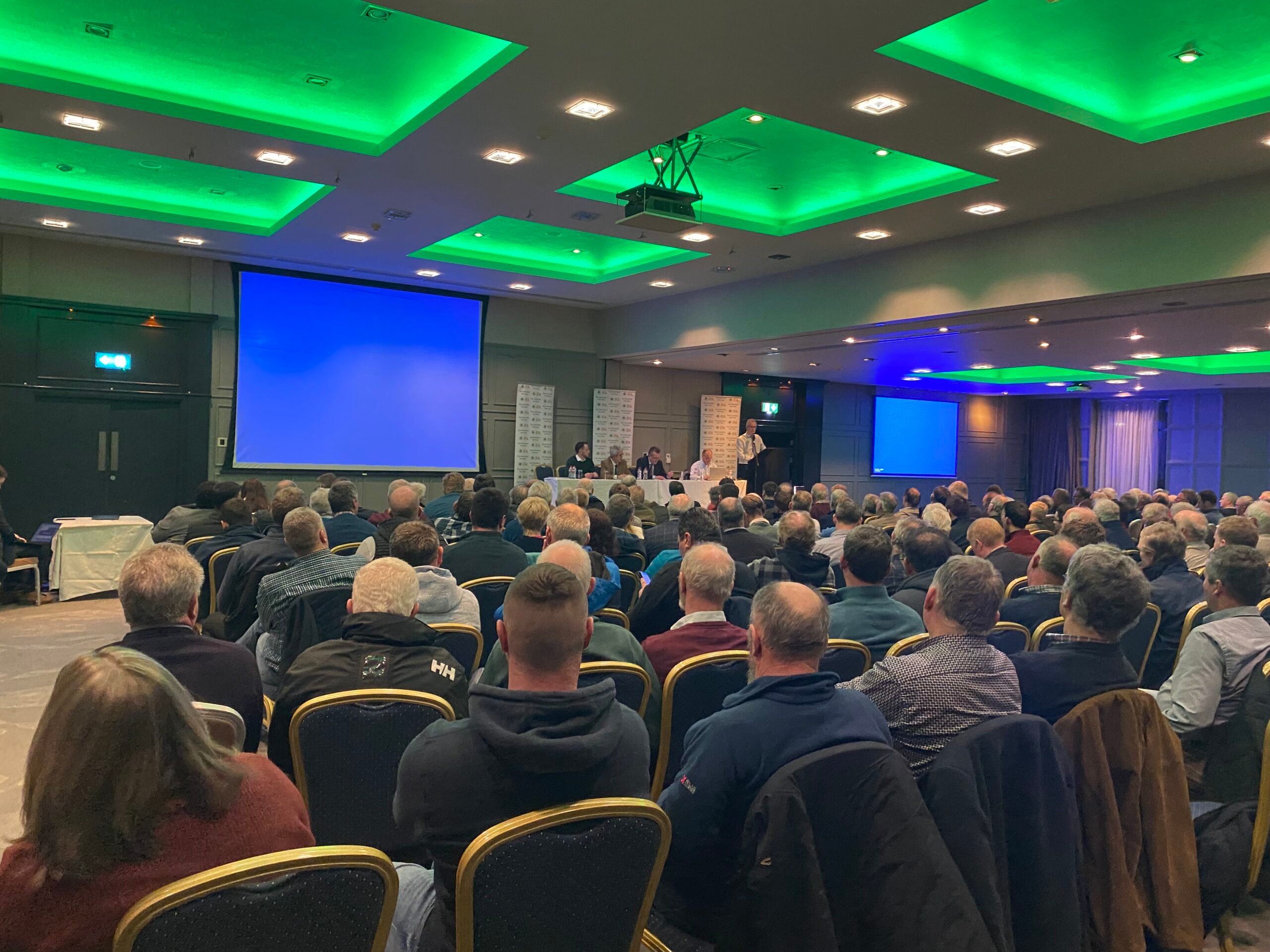 James Smyth of ICM speaking at the IFA National Sheep Meeting