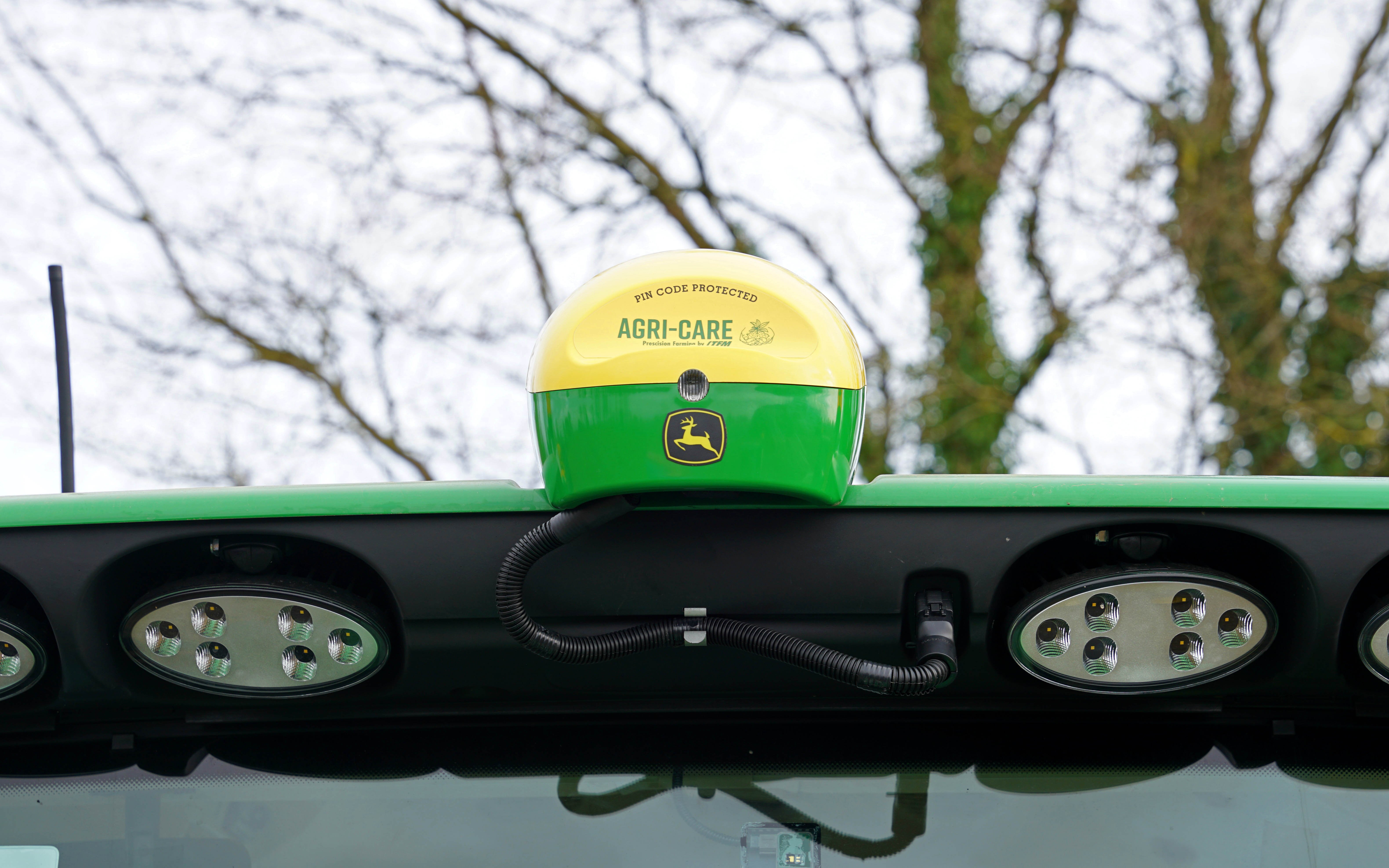 The satellite receiver is at the heart of all precision ag techniques. John Deere has recently updated its Starfire set to offer more precision and a quicker establishment of position