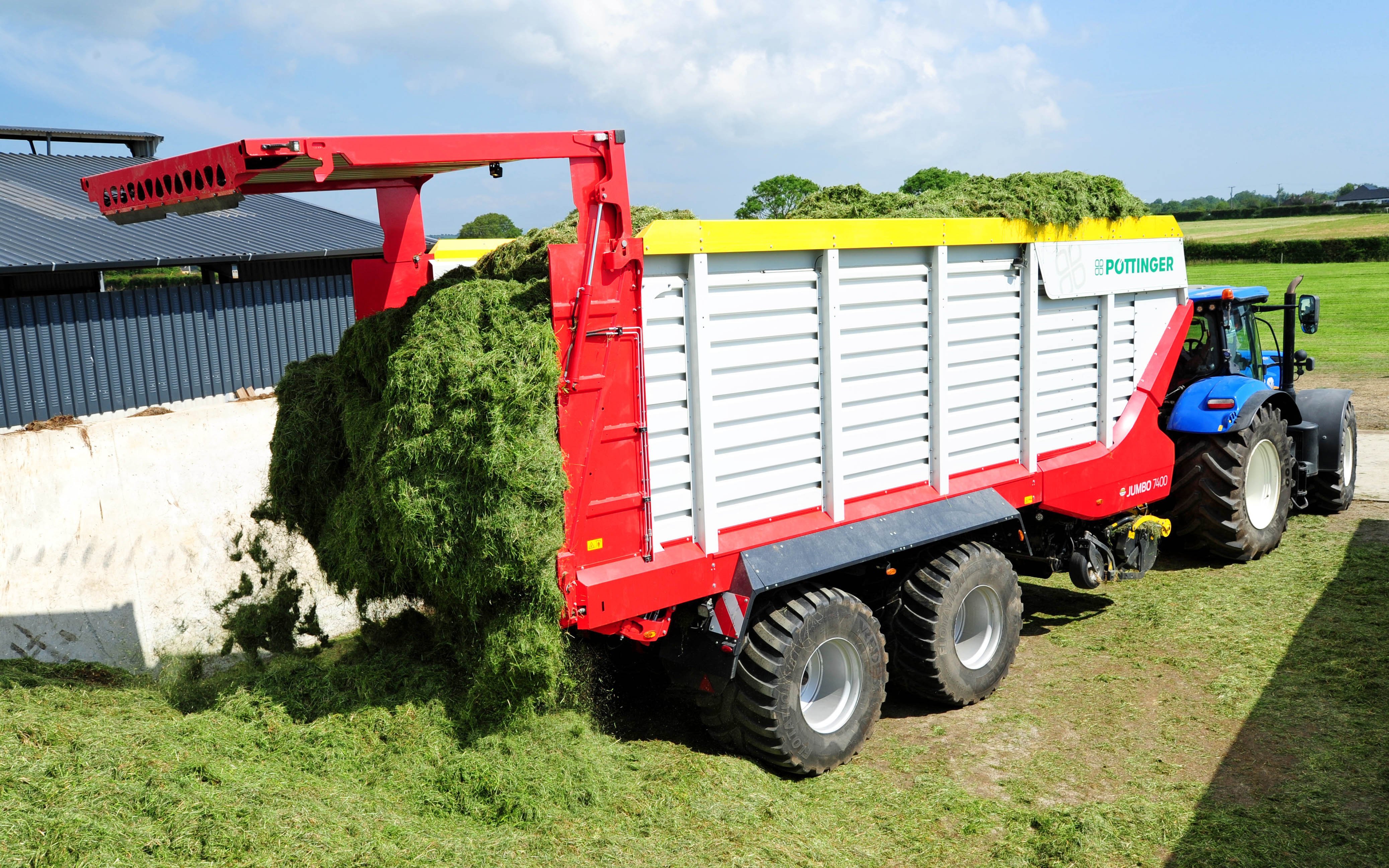 The Jumbo loader wagon factory is struggling to keep up with demand